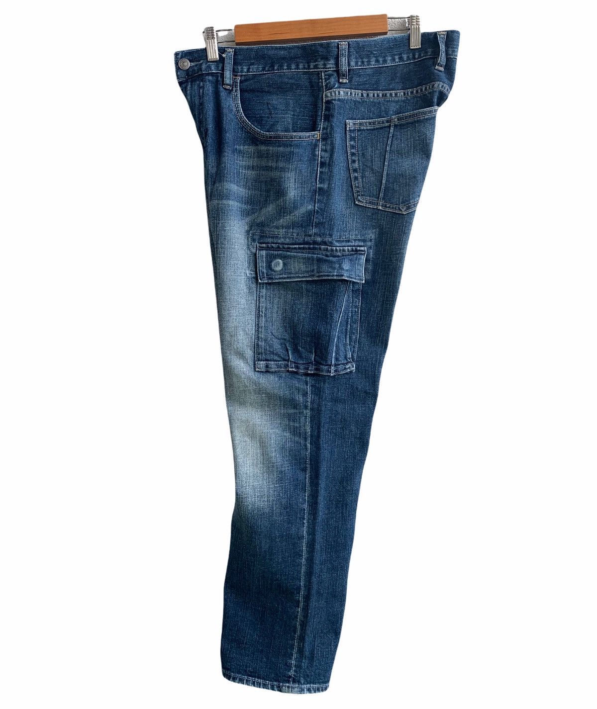 Gap Designer Gap Cargo Slim Pocket Jeans Size US 34 / EU 50 - 3 Thumbnail