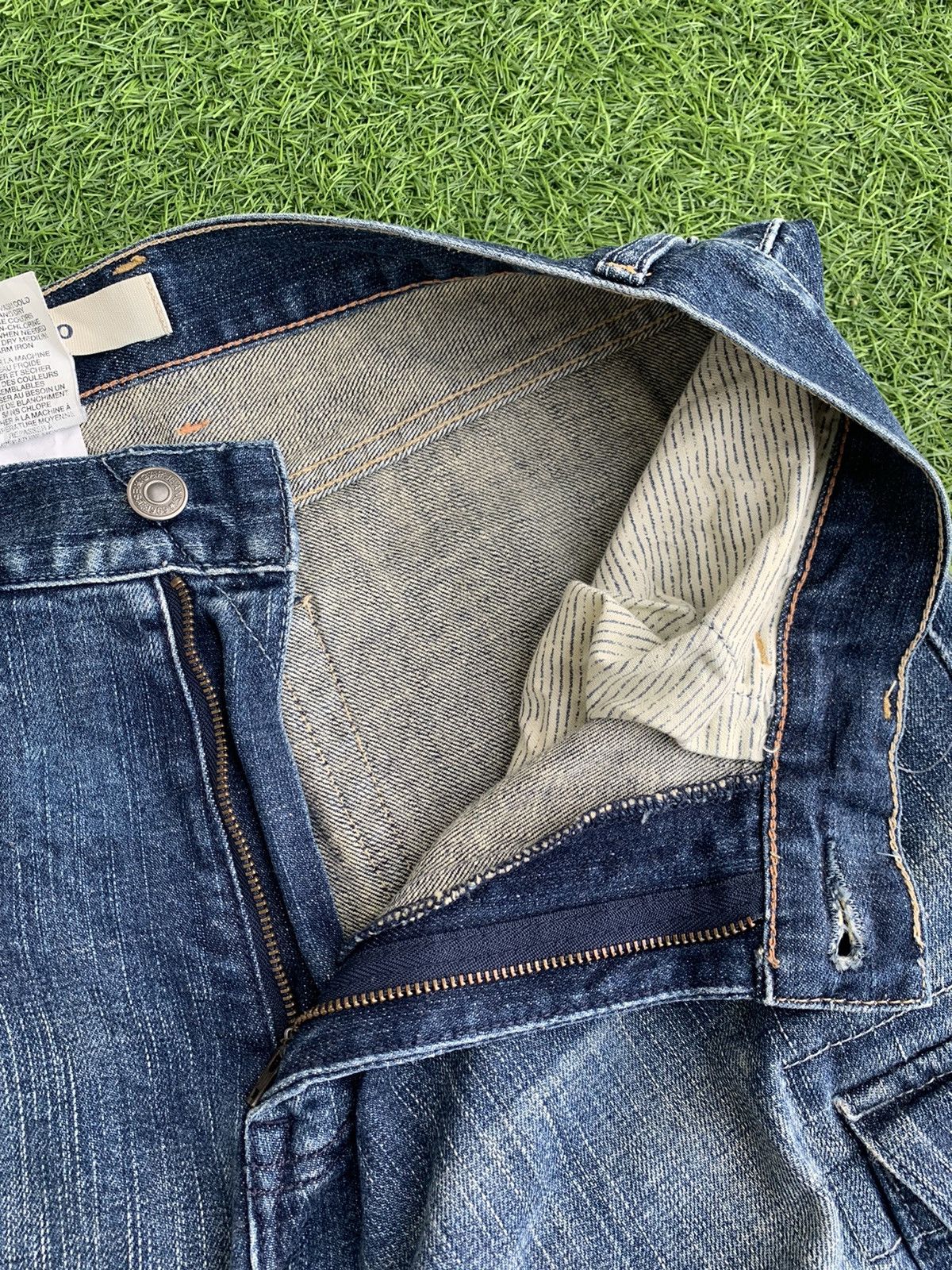Gap Designer Gap Cargo Slim Pocket Jeans Size US 34 / EU 50 - 12 Thumbnail