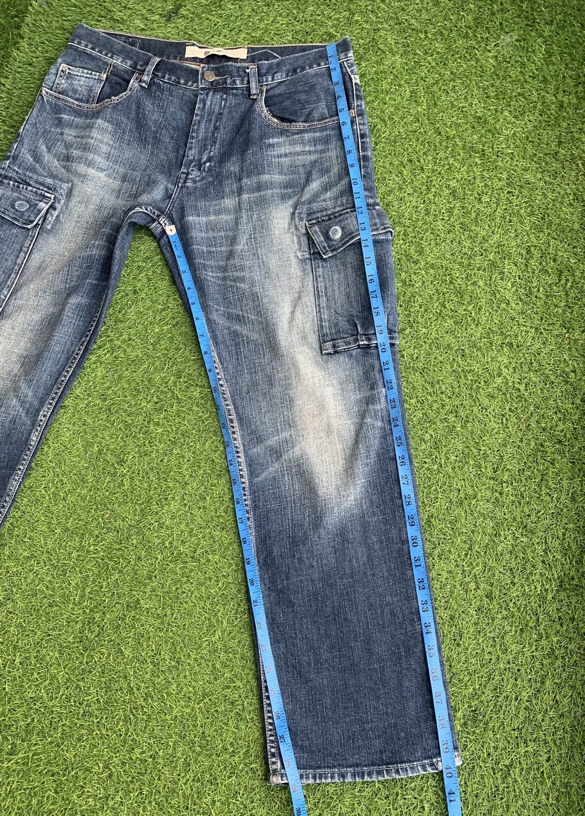 Gap Designer Gap Cargo Slim Pocket Jeans Size US 34 / EU 50 - 13 Thumbnail