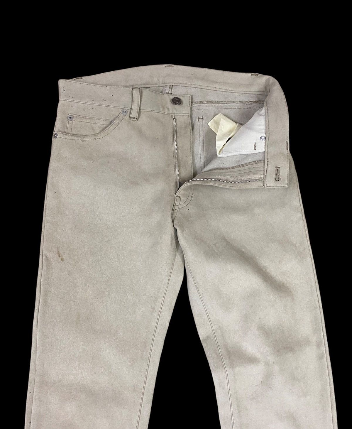 Japanese Brand Japanese Brand Untitled Artificial Leather Pants Size US 31 - 4 Thumbnail