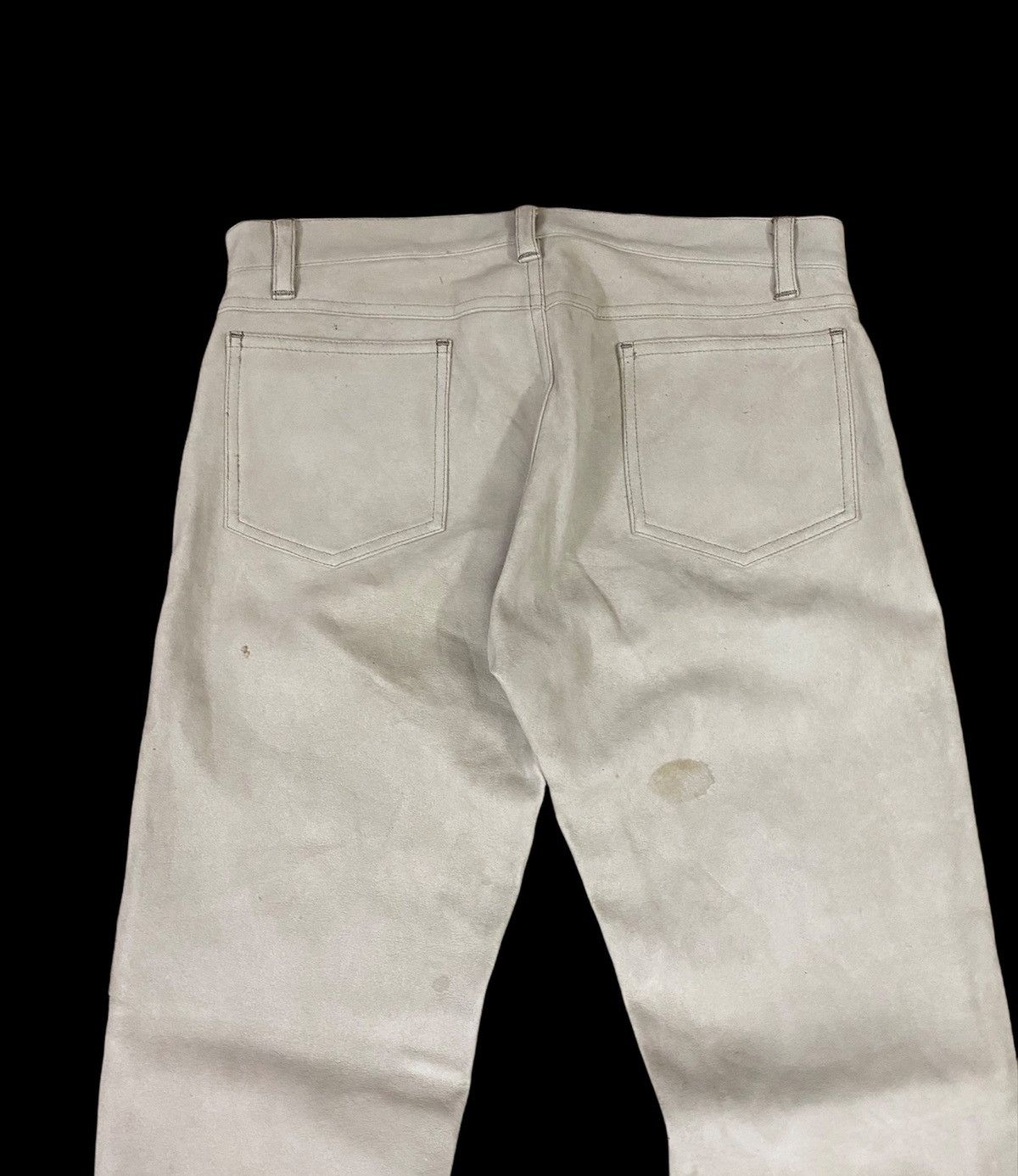 Japanese Brand Japanese Brand Untitled Artificial Leather Pants Size US 31 - 6 Thumbnail