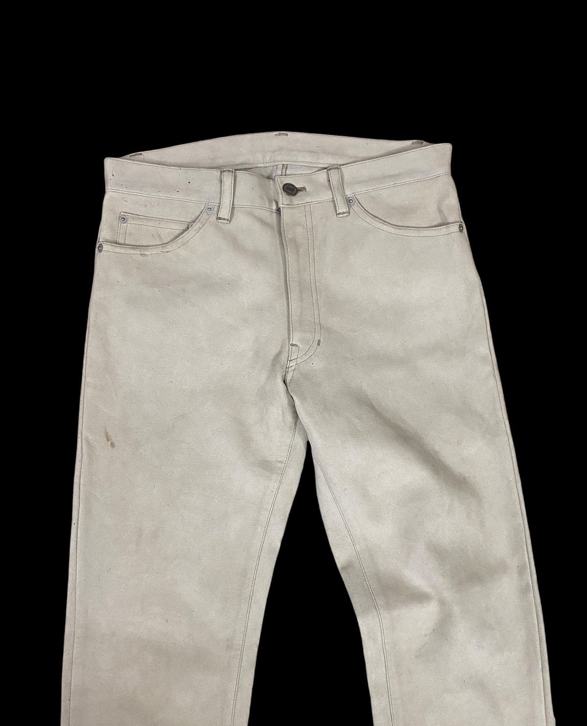 Japanese Brand Japanese Brand Untitled Artificial Leather Pants Size US 31 - 2 Thumbnail