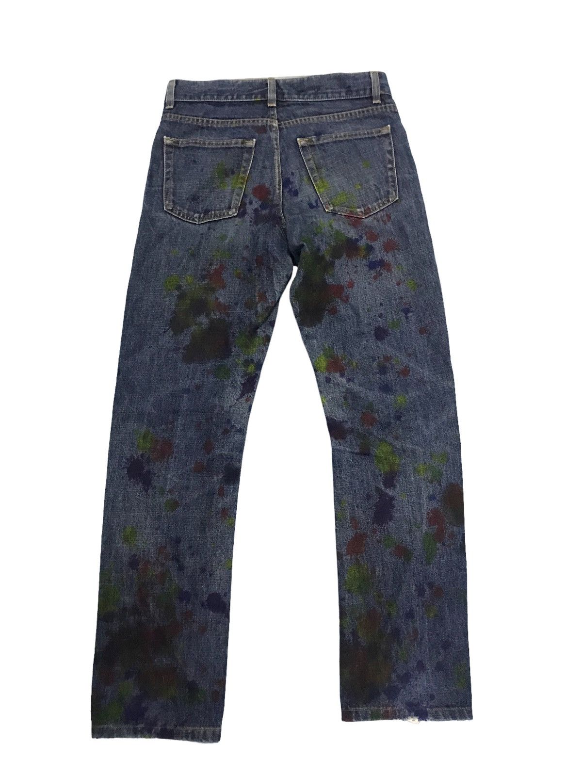 Helmut Lang 🔥Grailed steal🔥 Vintage Helmut Lang Splash paint jeans Size US 30 / EU 46 - 4 Thumbnail