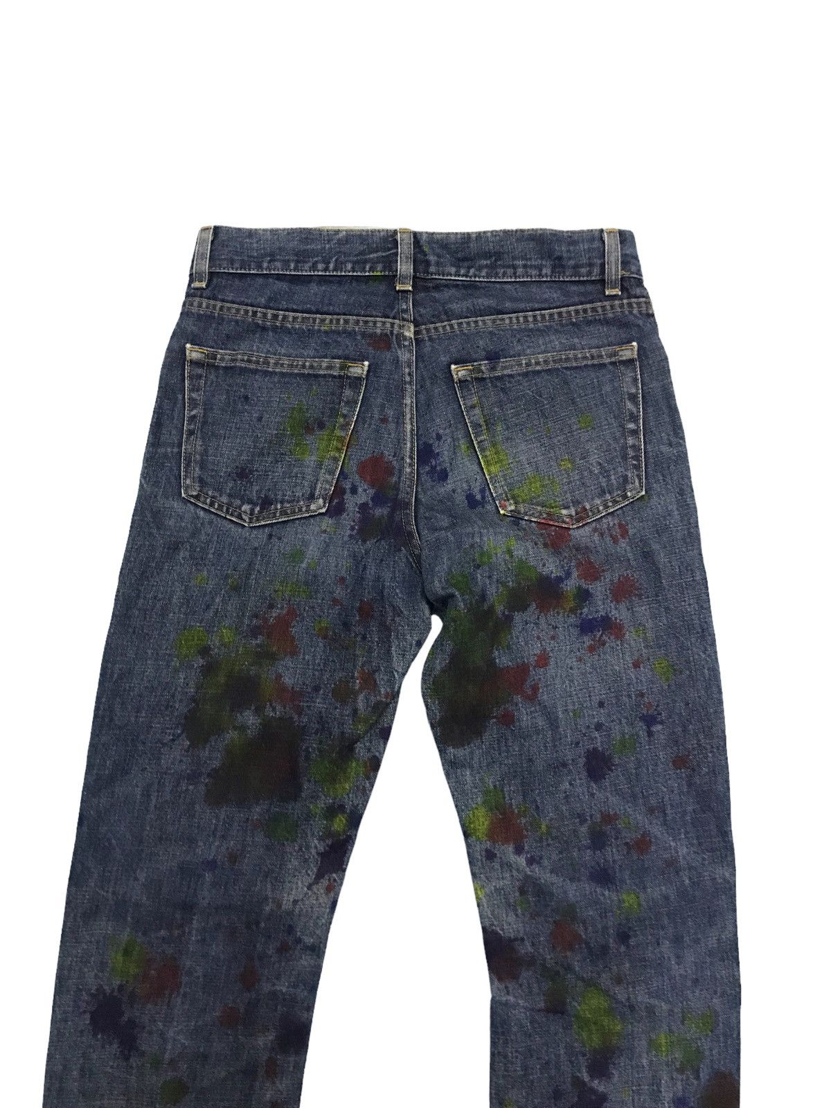 Helmut Lang 🔥Grailed steal🔥 Vintage Helmut Lang Splash paint jeans Size US 30 / EU 46 - 7 Thumbnail
