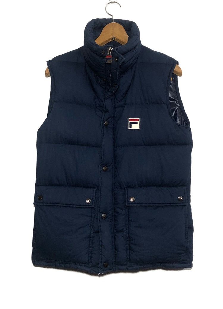 Fila Vintage Fila Down Puffer Vest Size US S / EU 44-46 / 1 - 3 Thumbnail
