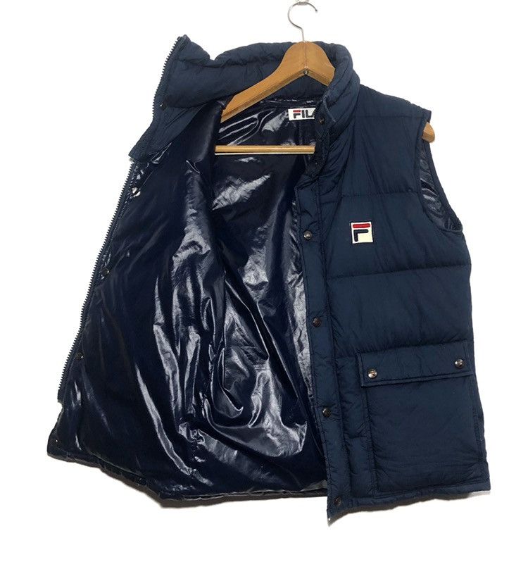 Fila Vintage Fila Down Puffer Vest Size US S / EU 44-46 / 1 - 2 Thumbnail