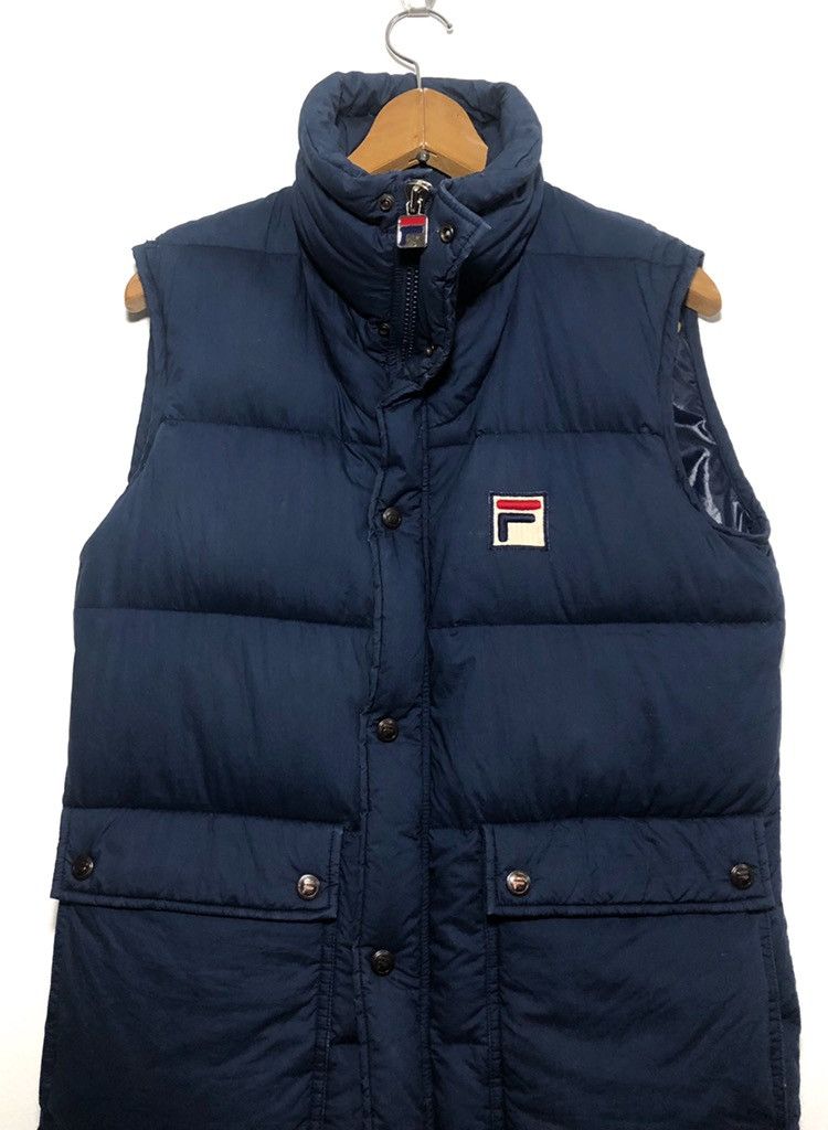 Fila Vintage Fila Down Puffer Vest Size US S / EU 44-46 / 1 - 5 Thumbnail
