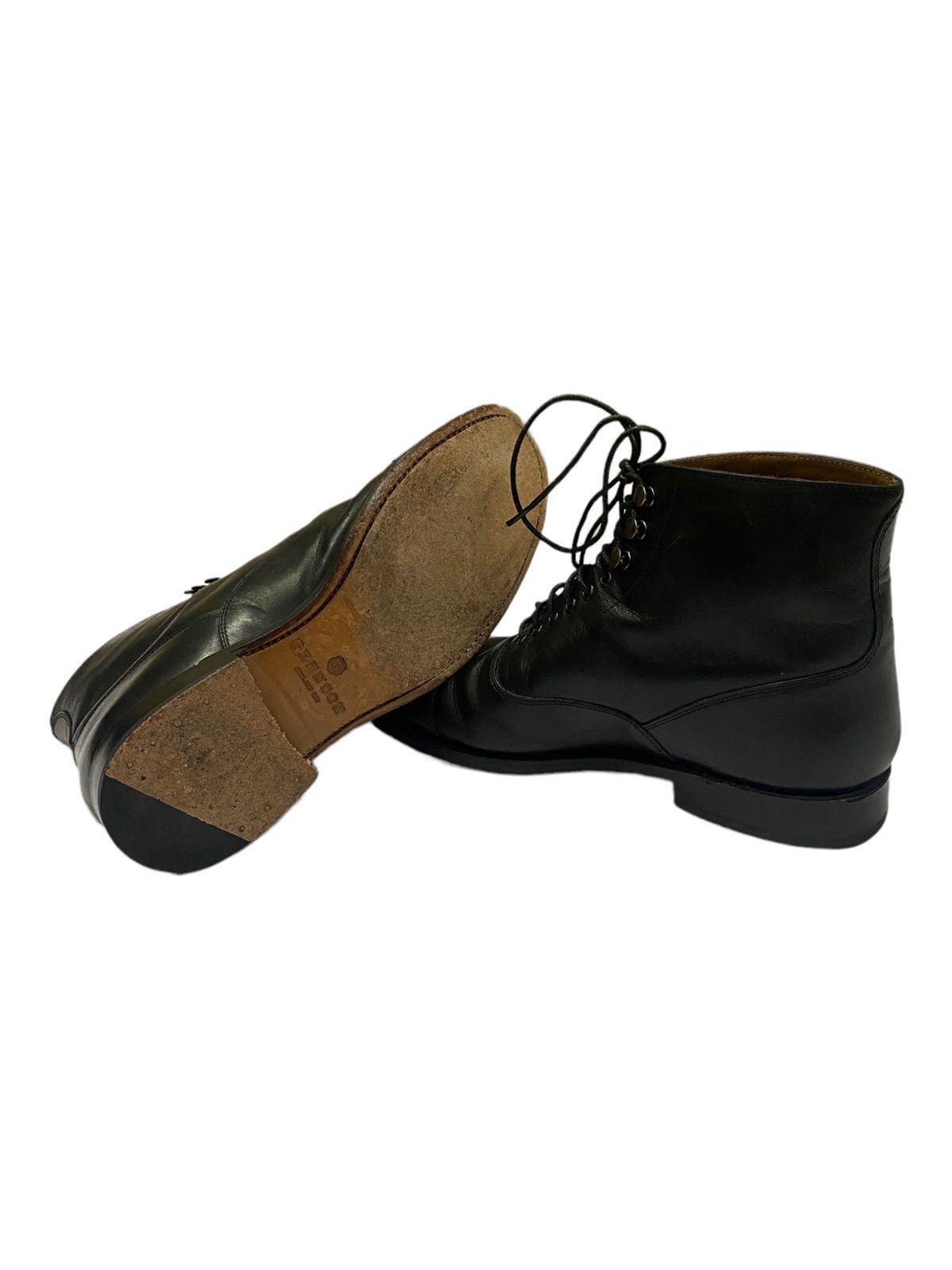 Grenson Grenson Black Leather Made in England Boots Size US 10 / EU 43 - 8 Thumbnail