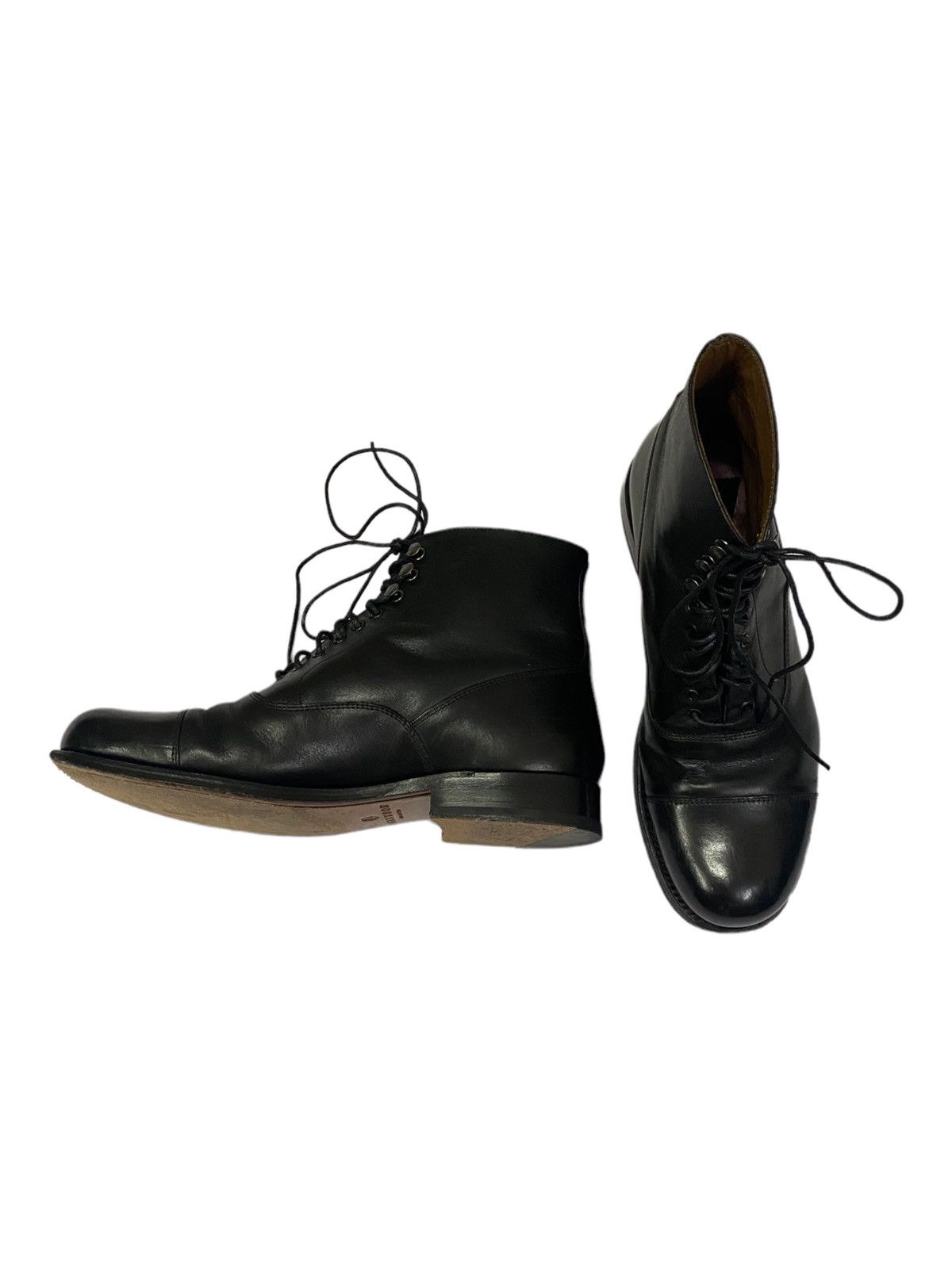 Grenson Grenson Black Leather Made in England Boots Size US 10 / EU 43 - 3 Thumbnail