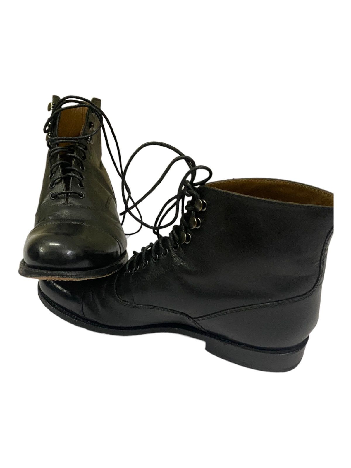 Grenson Grenson Black Leather Made in England Boots Size US 10 / EU 43 - 9 Thumbnail