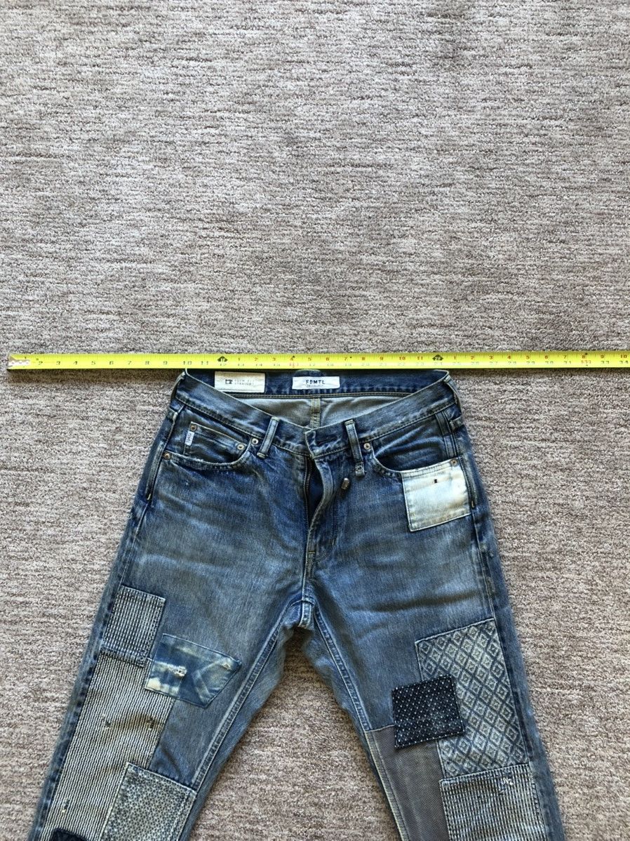 FDMTL FDMTL Boro/Patchwork Jeans Size US 30 / EU 46 - 2 Thumbnail