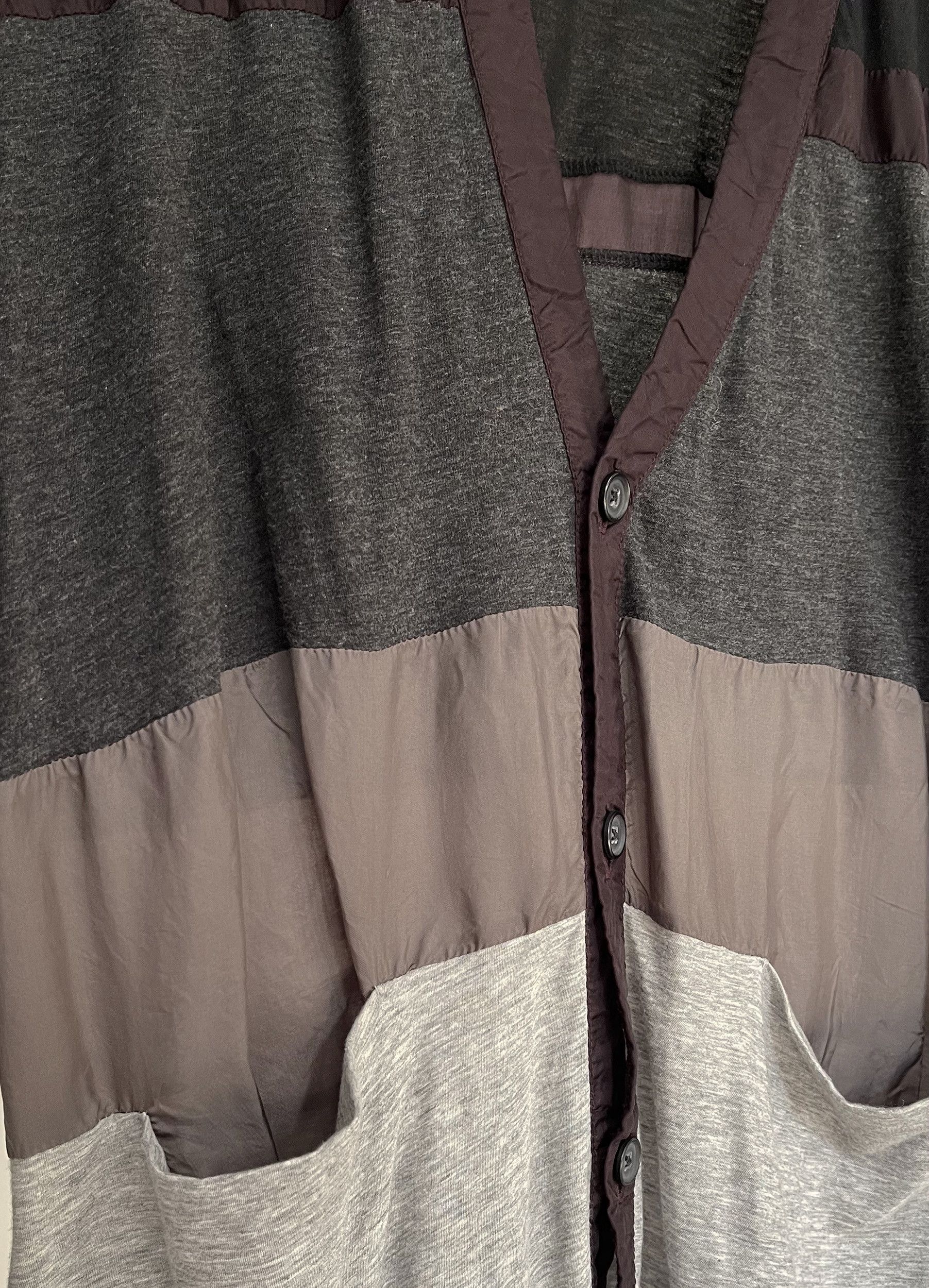 Japanese Brand Juinichi Abu Kolor cardigan Size US L / EU 52-54 / 3 - 3 Thumbnail