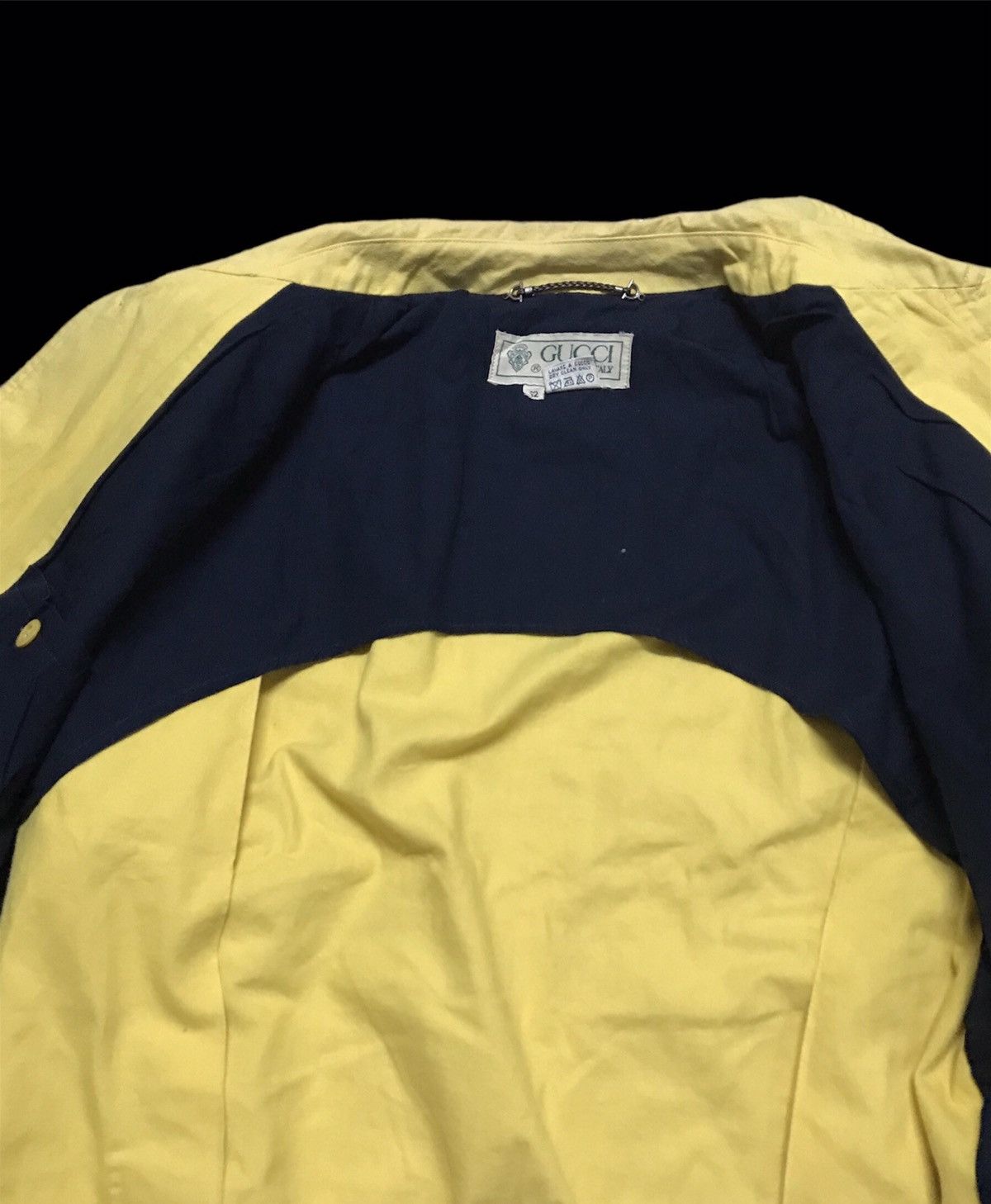 Gucci × Vintage 💥GRAIL💥 Vintage Gucci Flight Jacket Size US L / EU 52-54 / 3 - 3 Thumbnail
