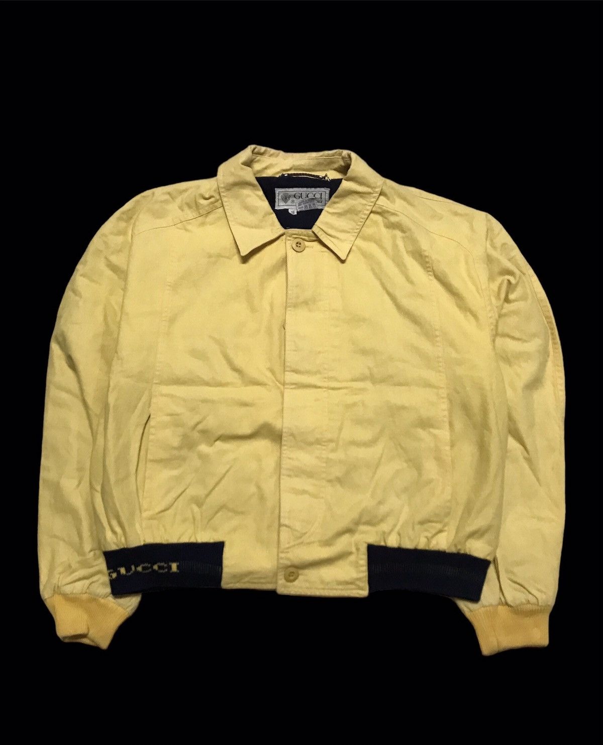 Gucci × Vintage 💥GRAIL💥 Vintage Gucci Flight Jacket Size US L / EU 52-54 / 3 - 1 Thumbnail