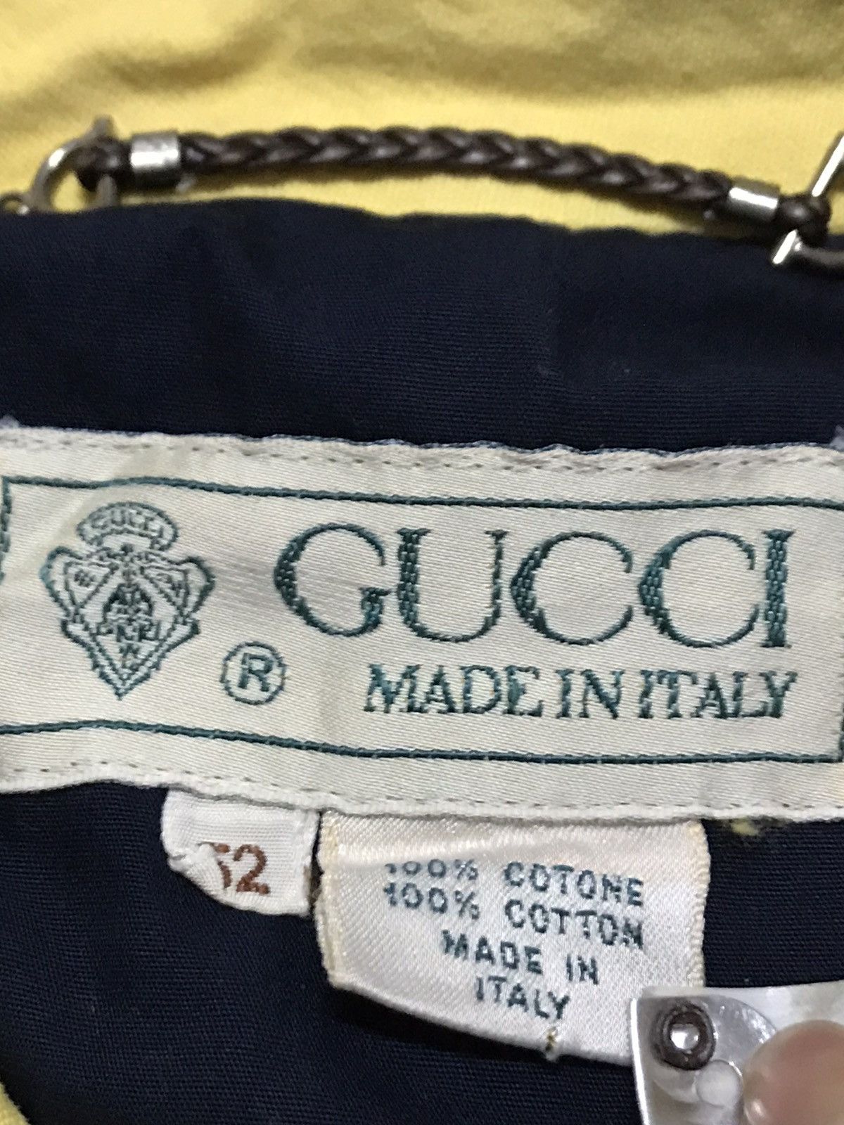 Gucci × Vintage 💥GRAIL💥 Vintage Gucci Flight Jacket Size US L / EU 52-54 / 3 - 6 Thumbnail