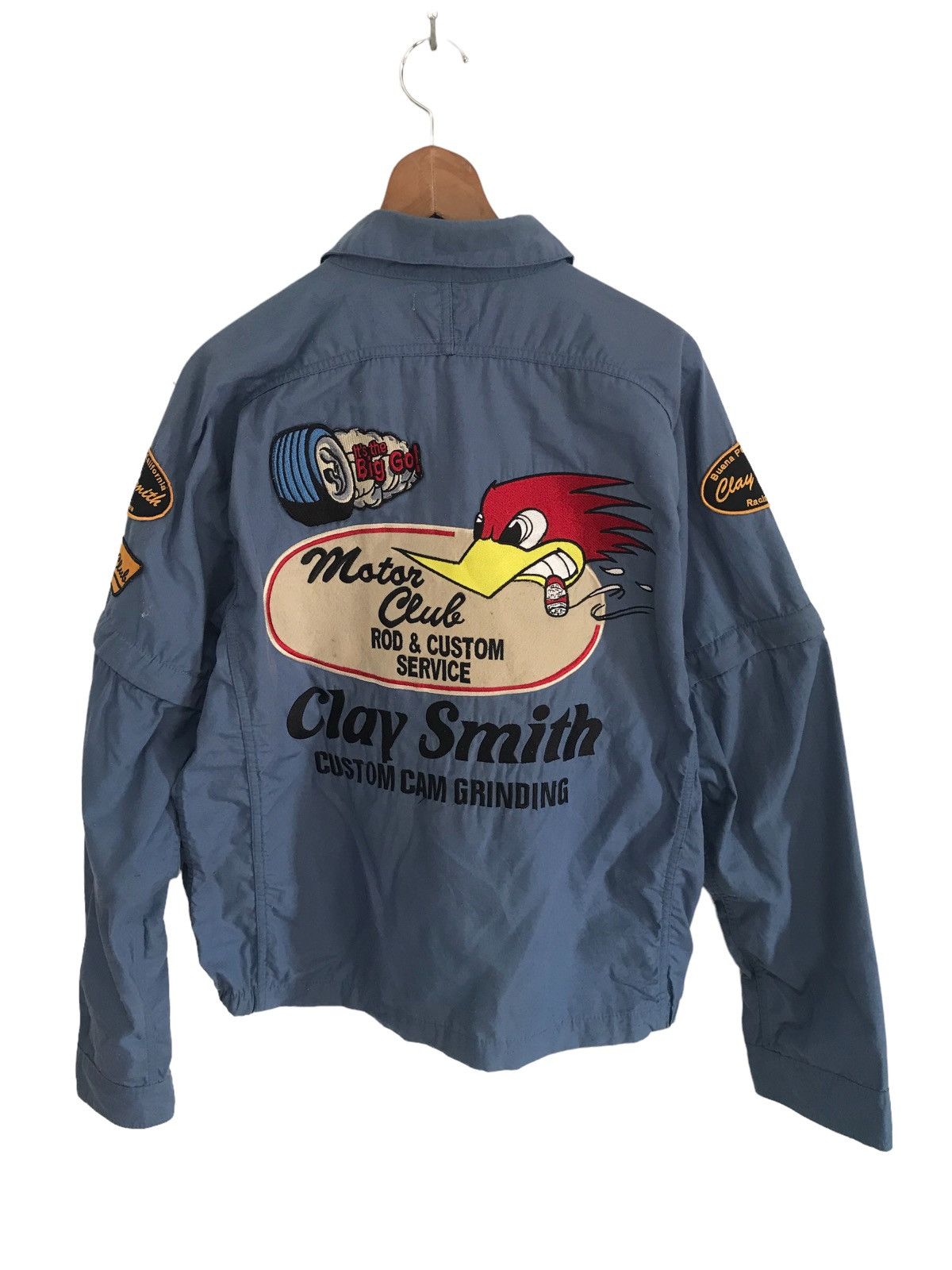 Sports Specialties 💥🎌💥Vintage Mooneyes Clay smith racing bikers jacket Size US L / EU 52-54 / 3 - 4 Thumbnail