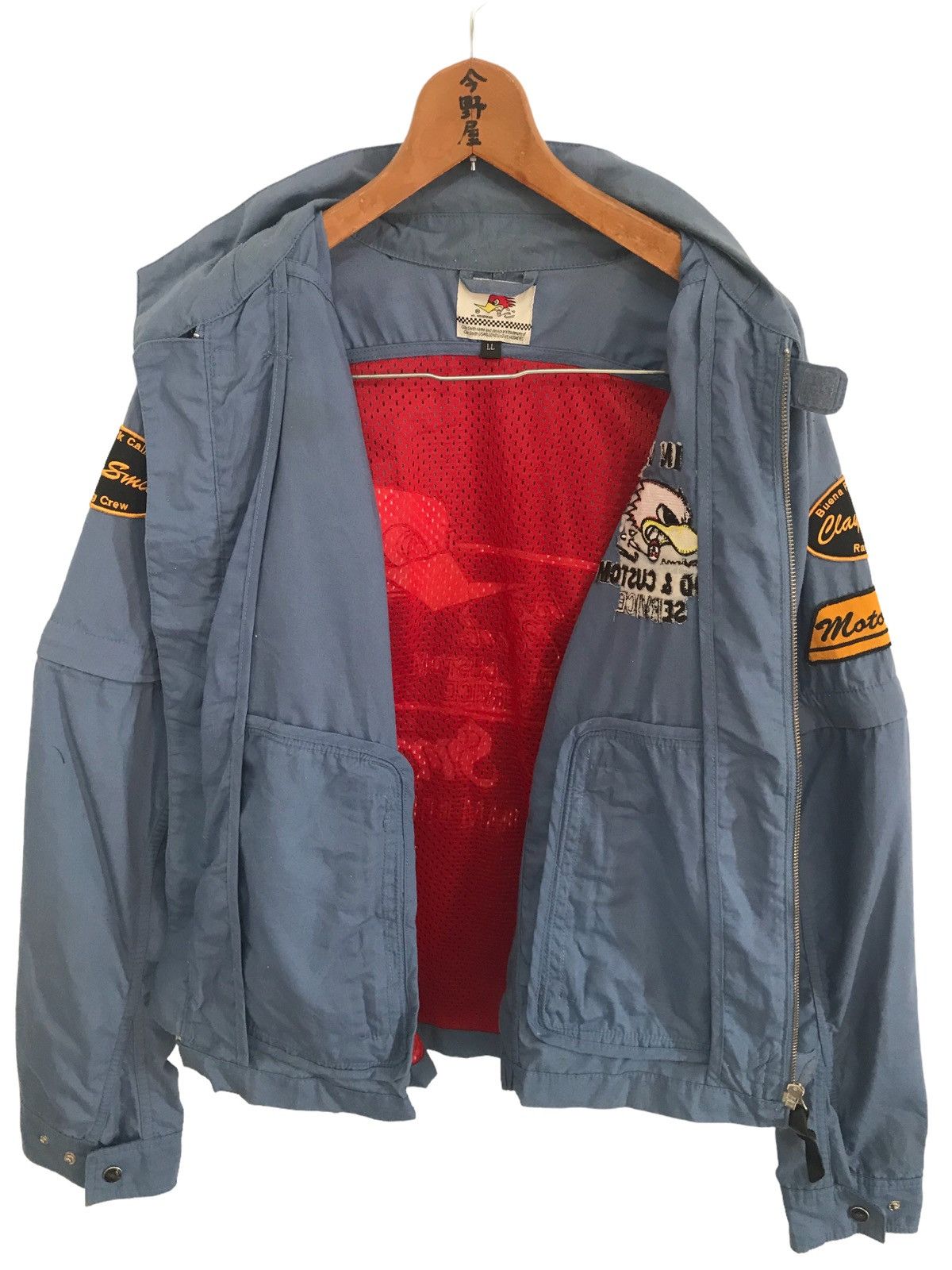 Sports Specialties 💥🎌💥Vintage Mooneyes Clay smith racing bikers jacket Size US L / EU 52-54 / 3 - 7 Thumbnail