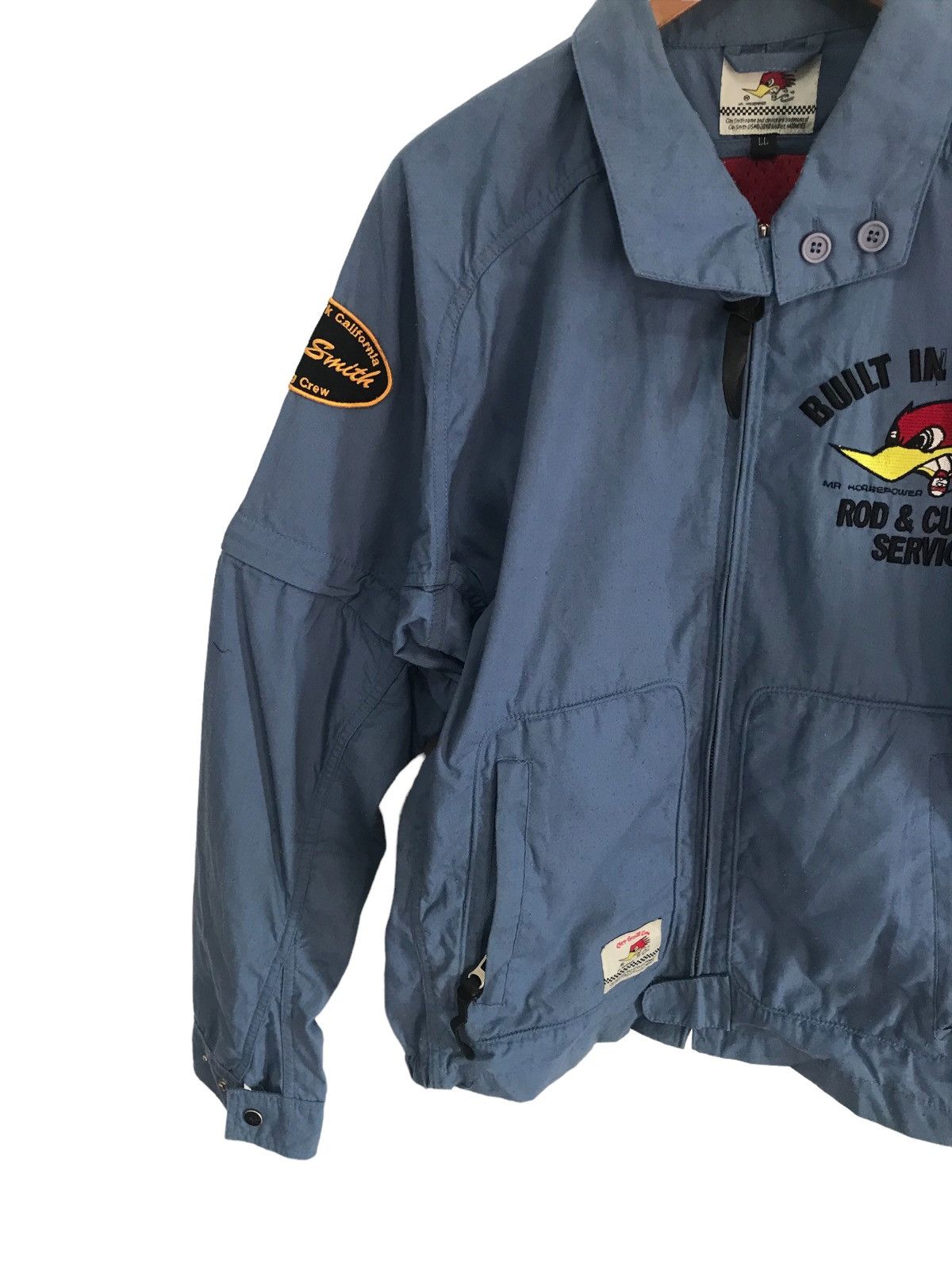 Sports Specialties 💥🎌💥Vintage Mooneyes Clay smith racing bikers jacket Size US L / EU 52-54 / 3 - 2 Thumbnail