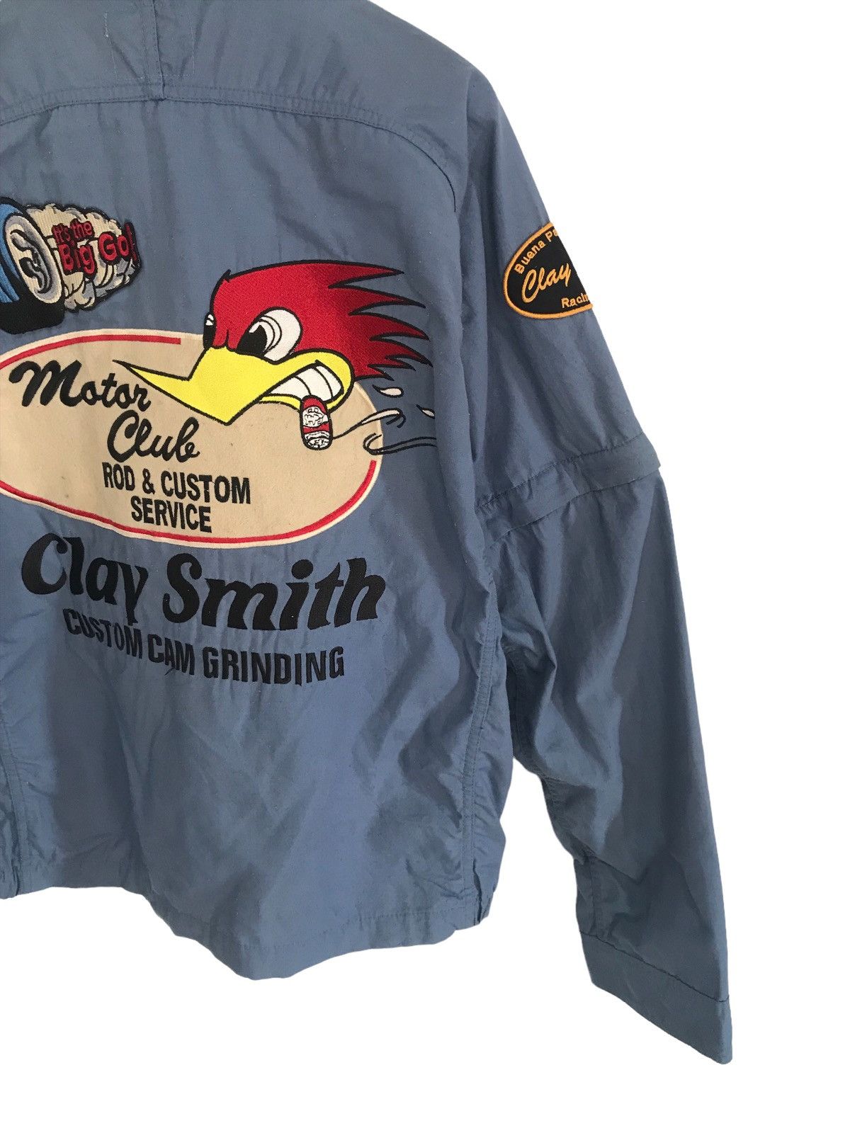 Sports Specialties 💥🎌💥Vintage Mooneyes Clay smith racing bikers jacket Size US L / EU 52-54 / 3 - 6 Thumbnail