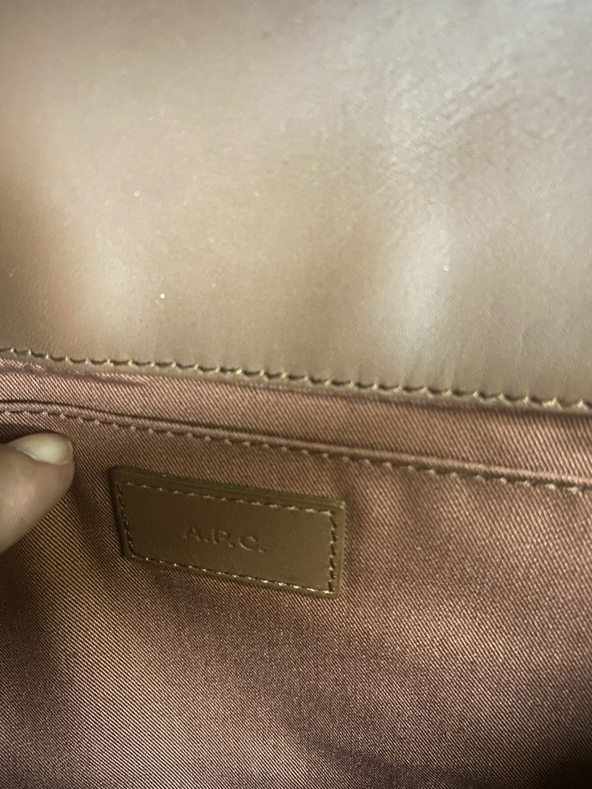 A.P.C. A.P.C Leather Sling Bag Size ONE SIZE - 10 Thumbnail