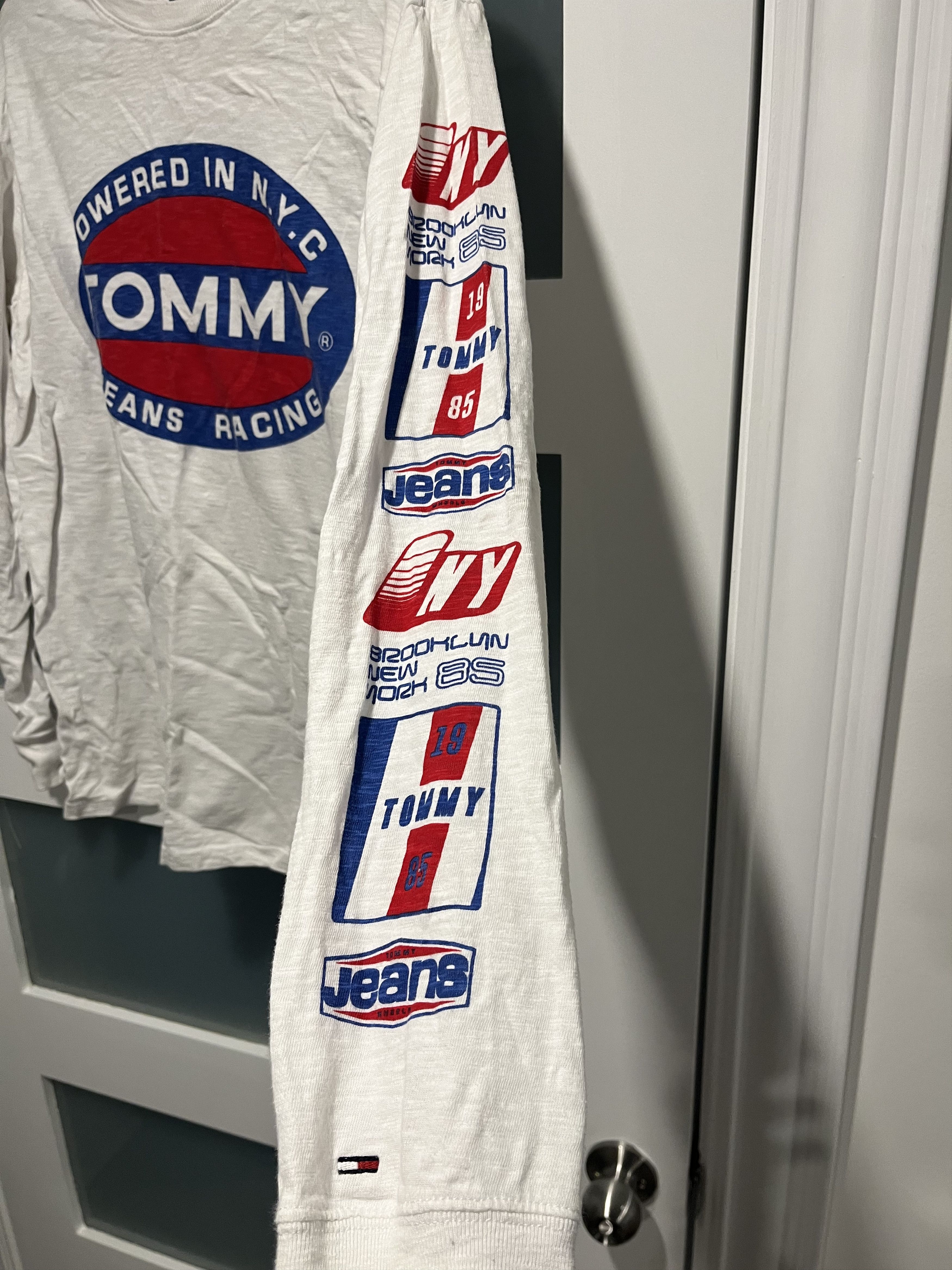 Tommy Hilfiger Tommy Jeans x Tommy Hilfiger Racing Long Sleeve T-Shirt Size US L / EU 52-54 / 3 - 2 Thumbnail