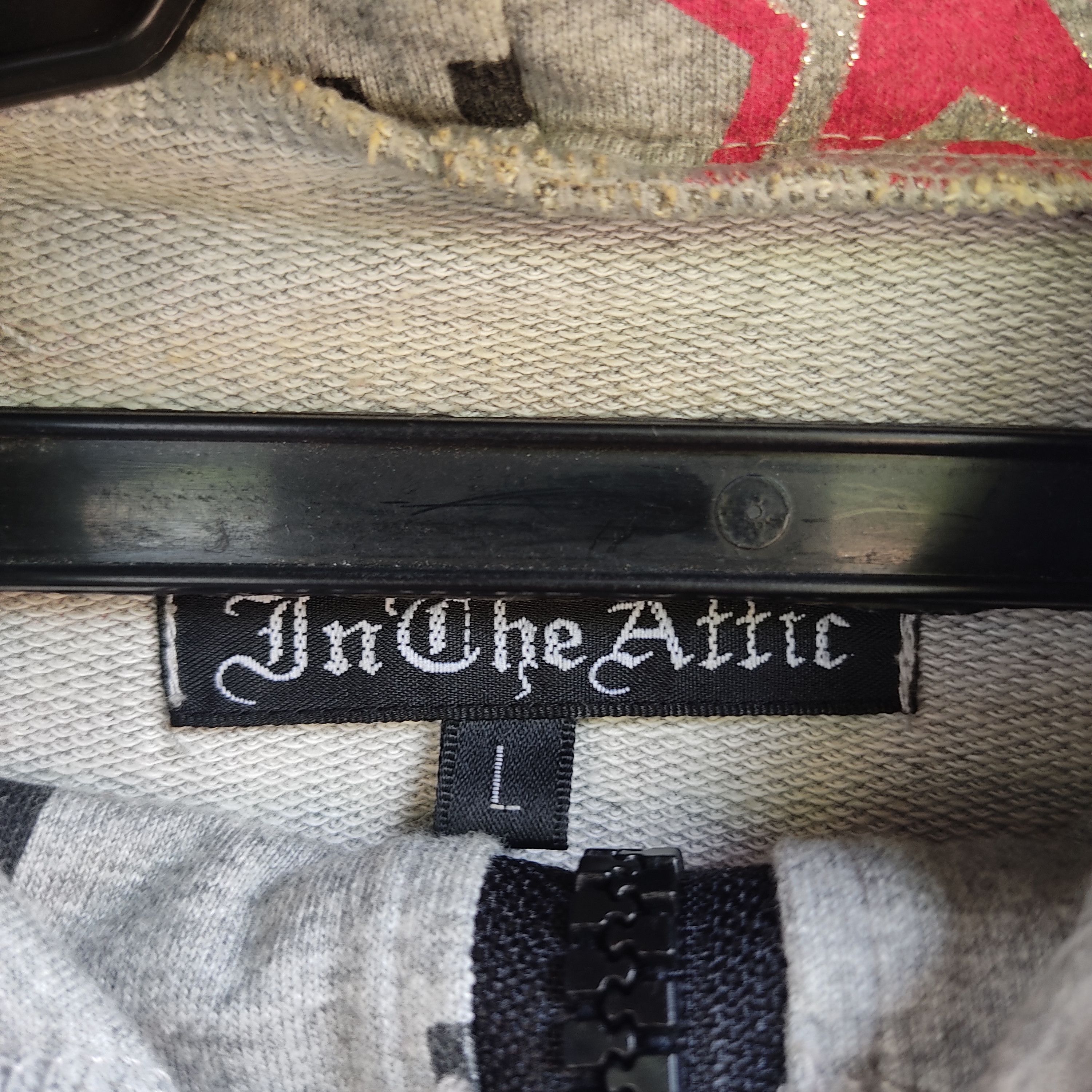 In The Attic × Japanese Brand In The Attic Gray Hoodie Size US M / EU 48-50 / 2 - 6 Thumbnail