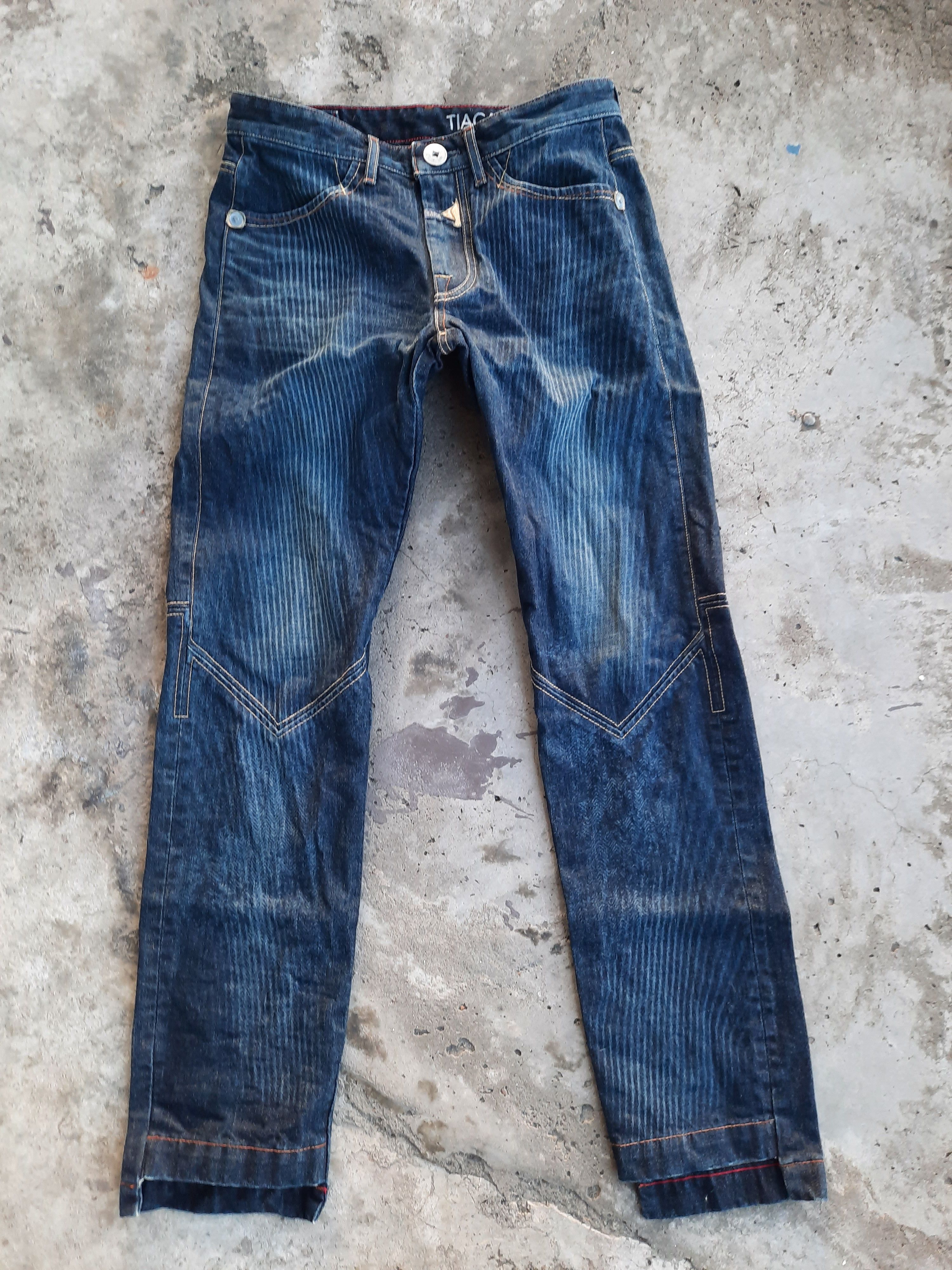 Japanese Brand Marithe Francois Girbaud Nice Design Denim Size US 31 - 1 Thumbnail