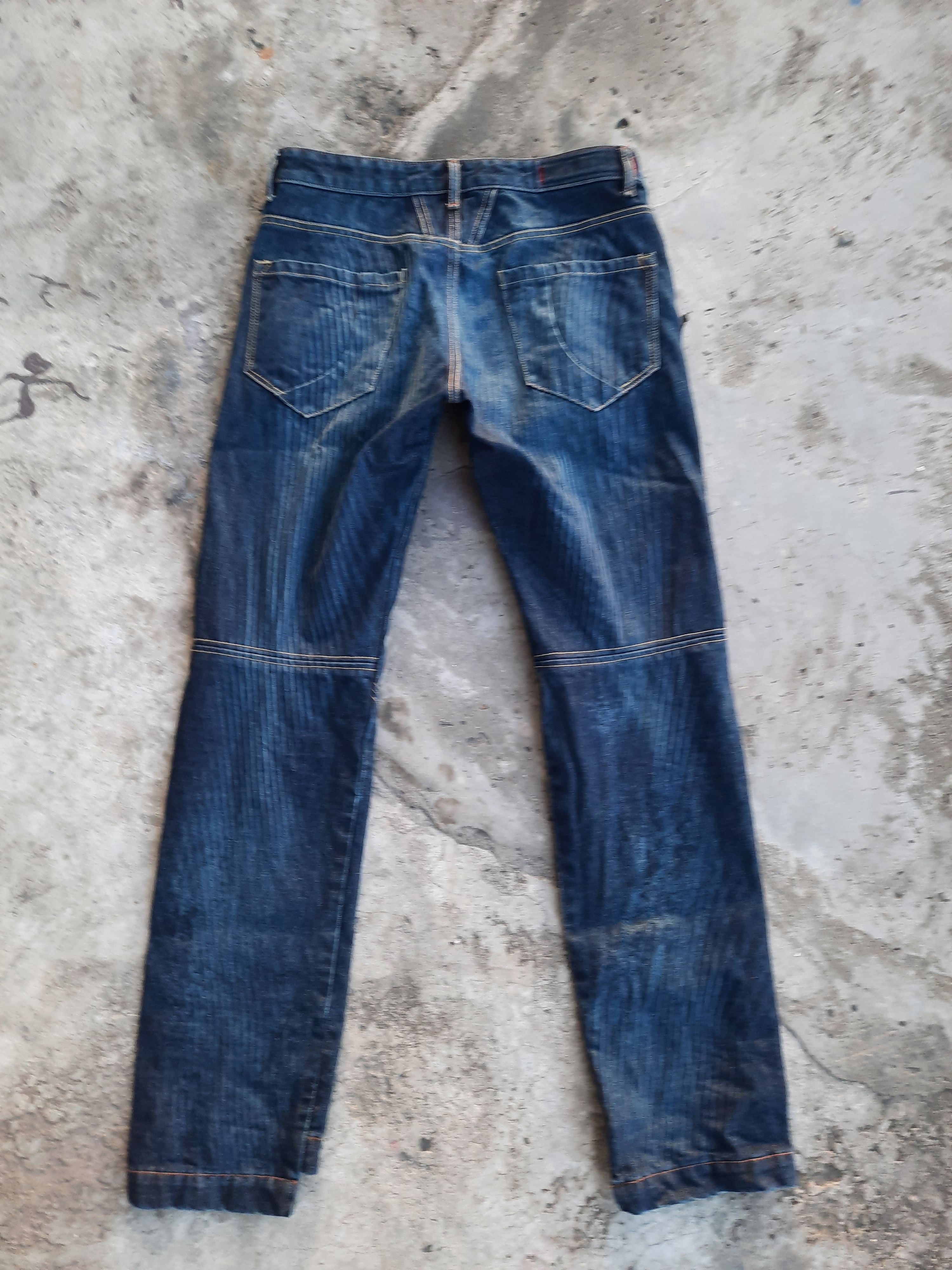 Japanese Brand Marithe Francois Girbaud Nice Design Denim Size US 31 - 2 Thumbnail