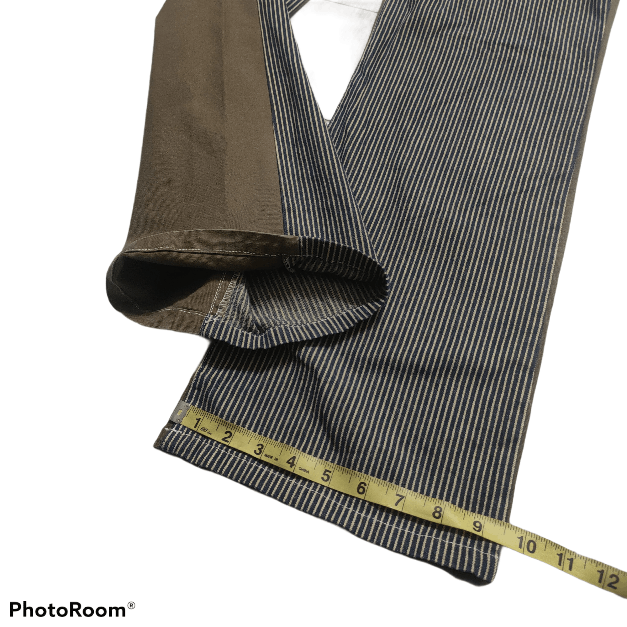 Japanese Brand Bootcut Hickory BushPant Denim x Two Colour Design Size US 30 / EU 46 - 7 Thumbnail