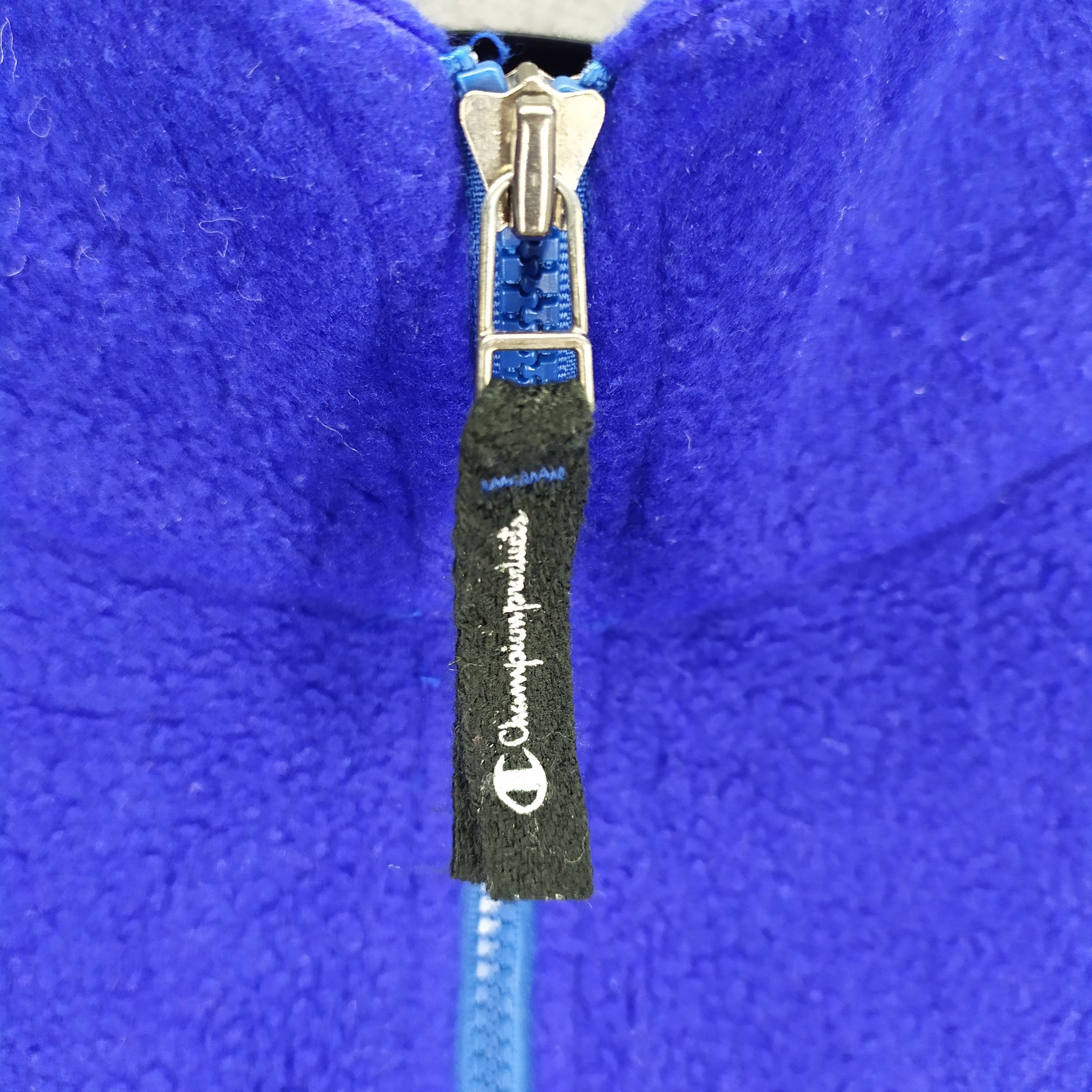 Champion Champion Embroidery Big Logo Blue Fleece #1264-52 Size US M / EU 48-50 / 2 - 3 Thumbnail