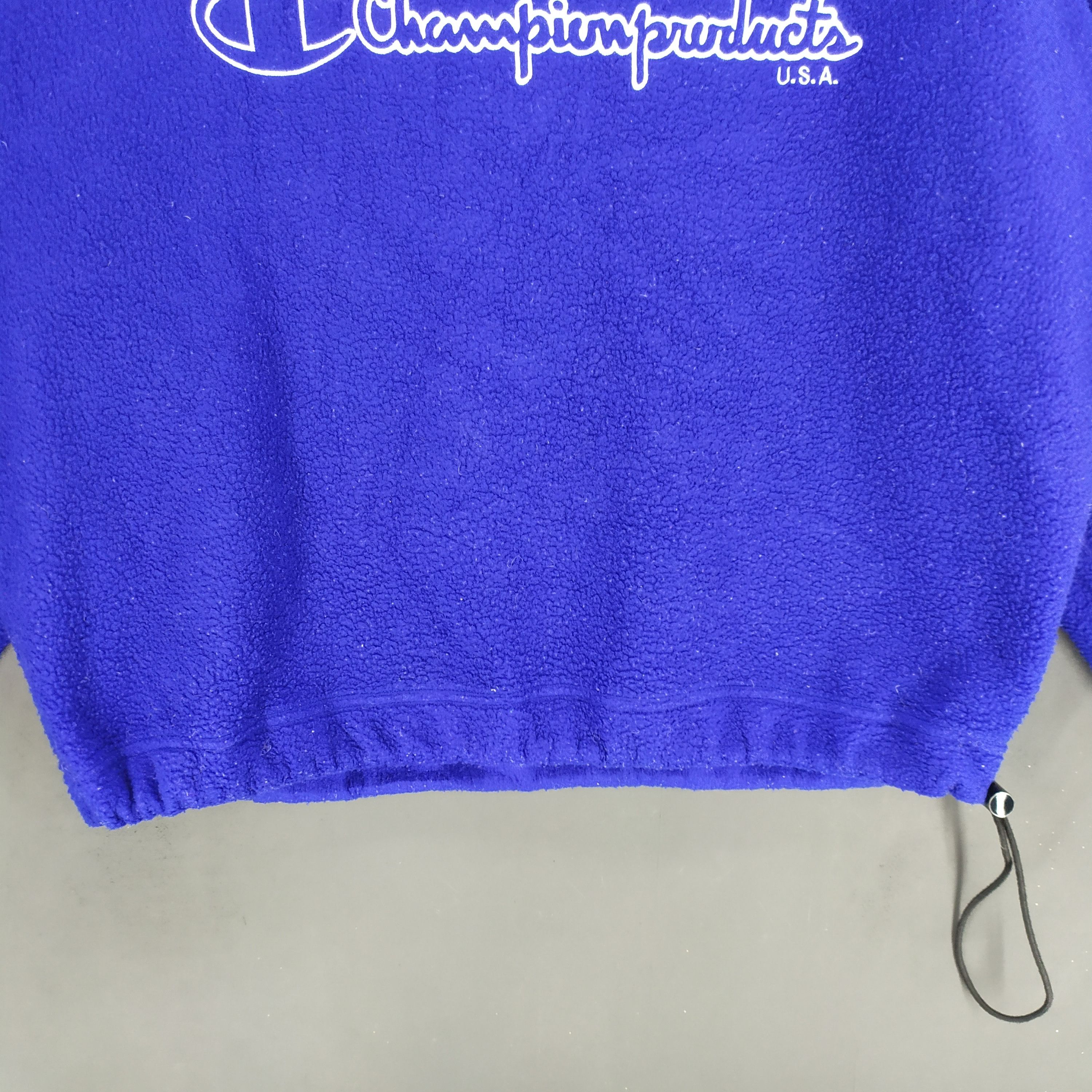 Champion Champion Embroidery Big Logo Blue Fleece #1264-52 Size US M / EU 48-50 / 2 - 5 Thumbnail