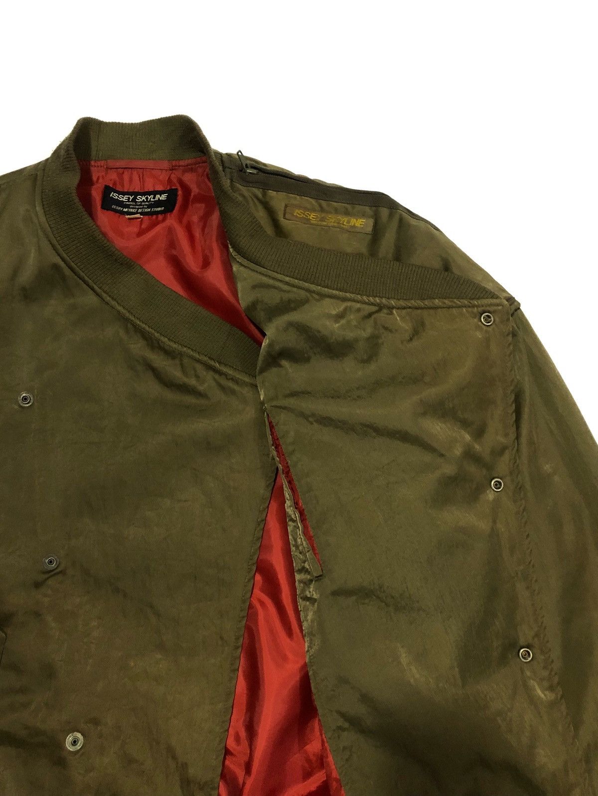 Issey Miyake Archival 1982 Issey Skyline MA-1 bomber jacket rare Size US L / EU 52-54 / 3 - 8 Thumbnail