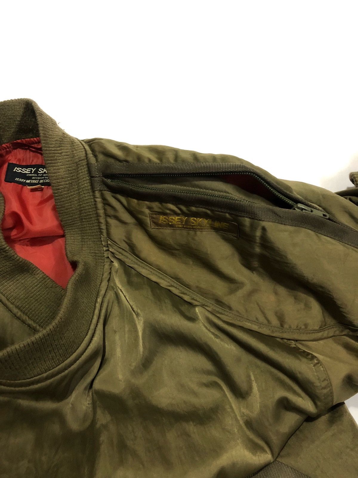 Issey Miyake Archival 1982 Issey Skyline MA-1 bomber jacket rare Size US L / EU 52-54 / 3 - 12 Thumbnail
