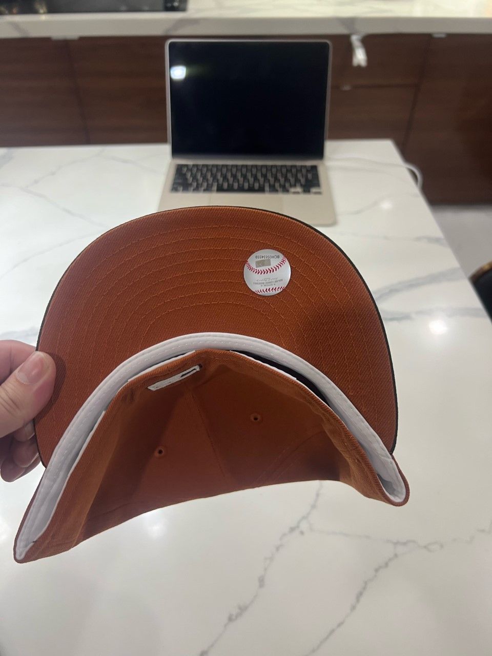 Hat Club × MLB × New Era Fall 22 Coll. Dodgers 7 1/2 New Era Rust Rust Orange Bottom Size ONE SIZE - 3 Thumbnail