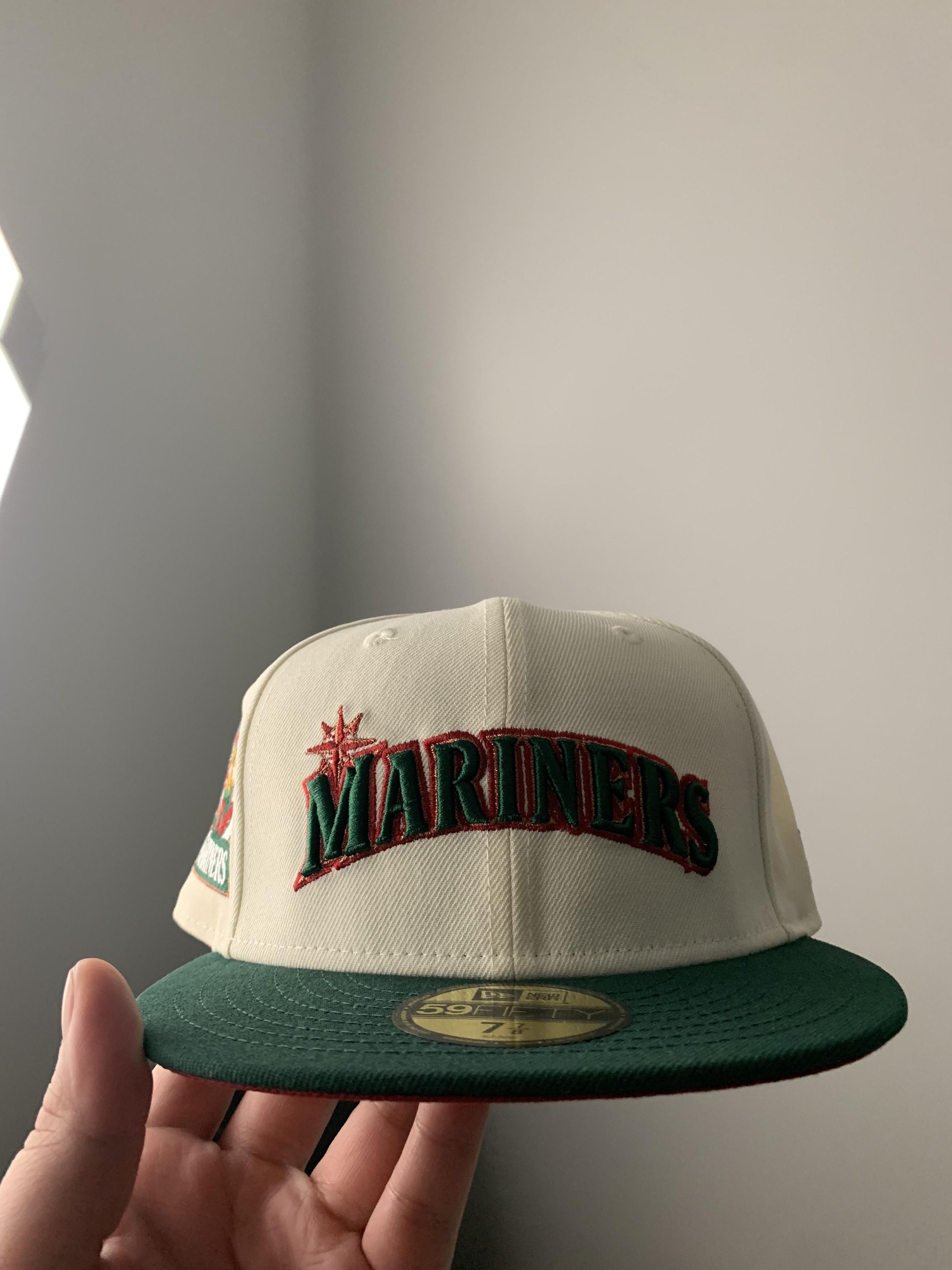 Hat Club × MLB × New Era Seattle Mariners New Era Scrip Red Bottom 7 7/8 Size ONE SIZE - 1 Thumbnail