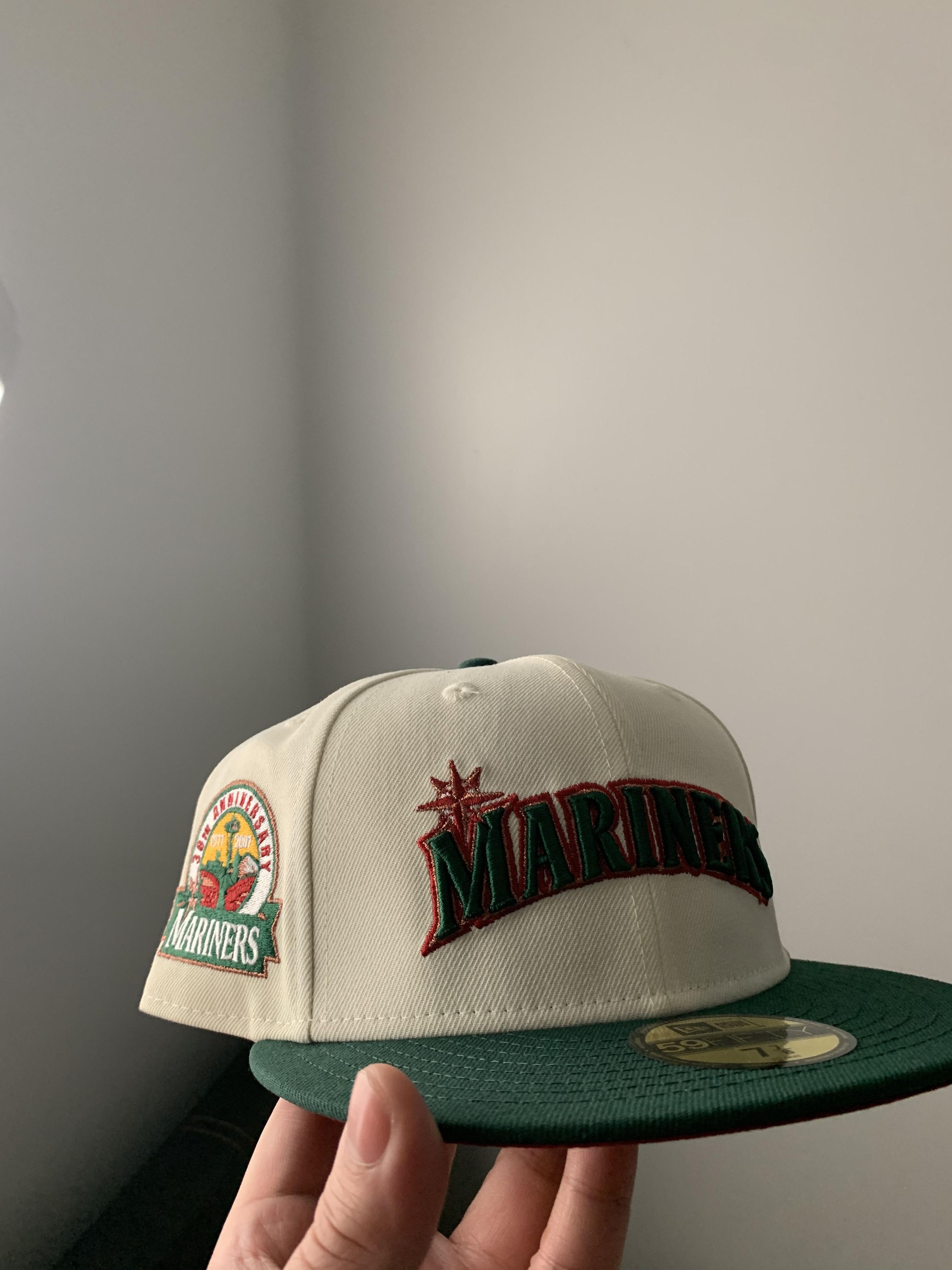 Hat Club × MLB × New Era Seattle Mariners New Era Scrip Red Bottom 7 7/8 Size ONE SIZE - 2 Thumbnail