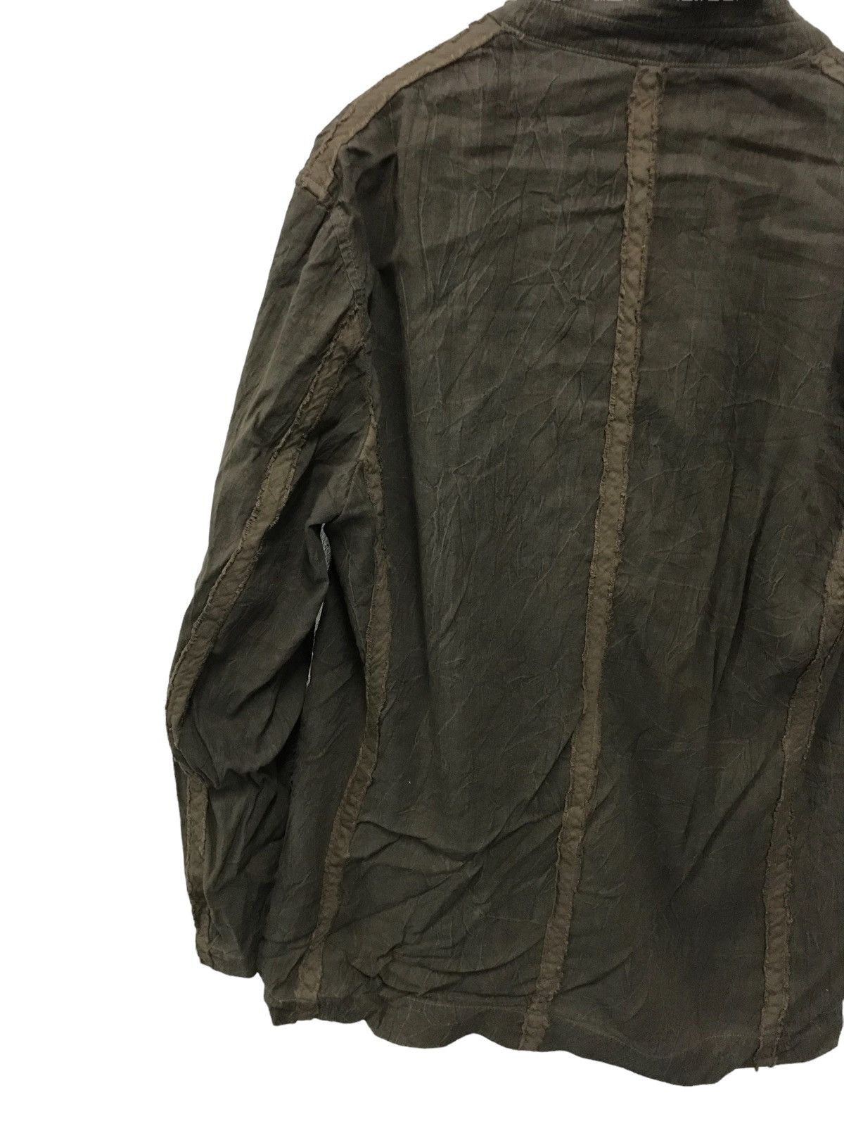 Issey Miyake × Vintage 💥🇯🇵💥Vintage Issey miyake patchwork bondage jacket Size US M / EU 48-50 / 2 - 6 Thumbnail