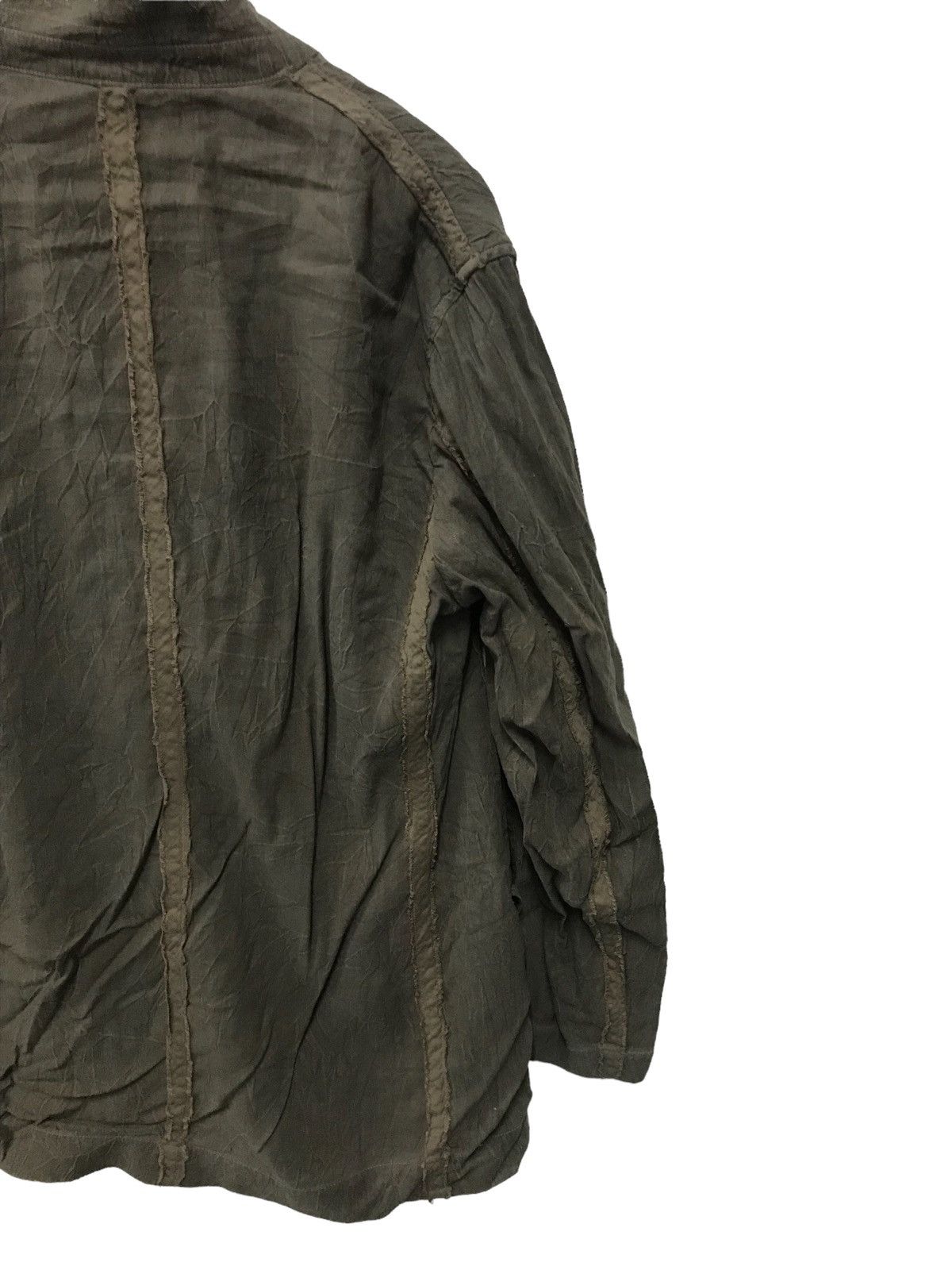 Issey Miyake × Vintage 💥🇯🇵💥Vintage Issey miyake patchwork bondage jacket Size US M / EU 48-50 / 2 - 7 Thumbnail