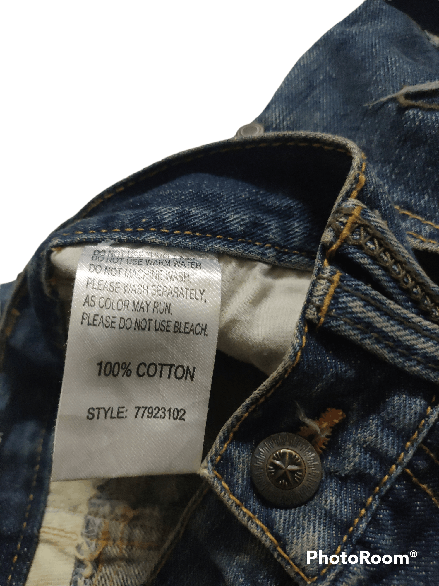 If Six Was Nine Denime Exhibitionist x Distressed x Embroidered Bird Size US 32 / EU 48 - 10 Thumbnail