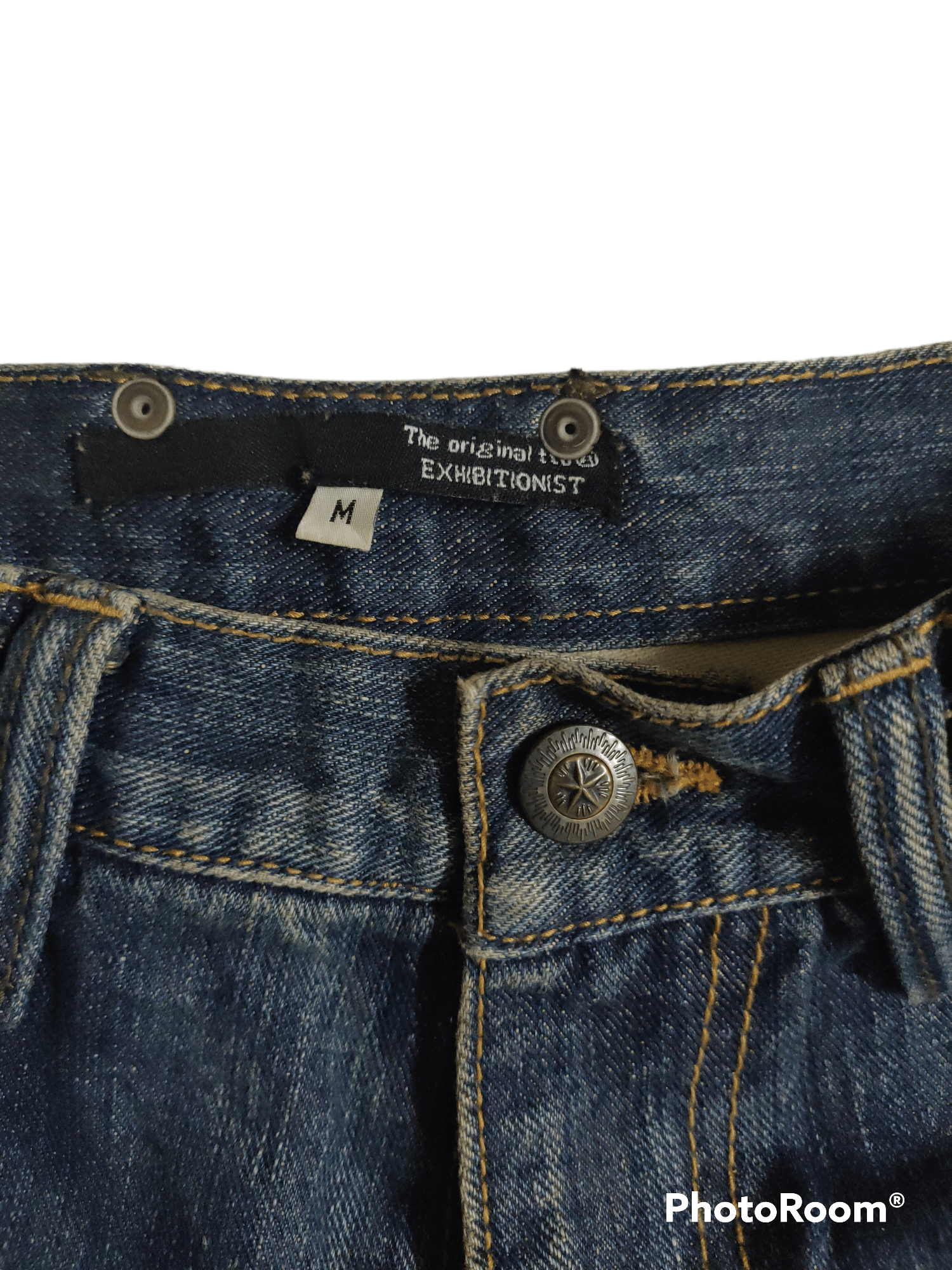 If Six Was Nine Denime Exhibitionist x Distressed x Embroidered Bird Size US 32 / EU 48 - 9 Thumbnail
