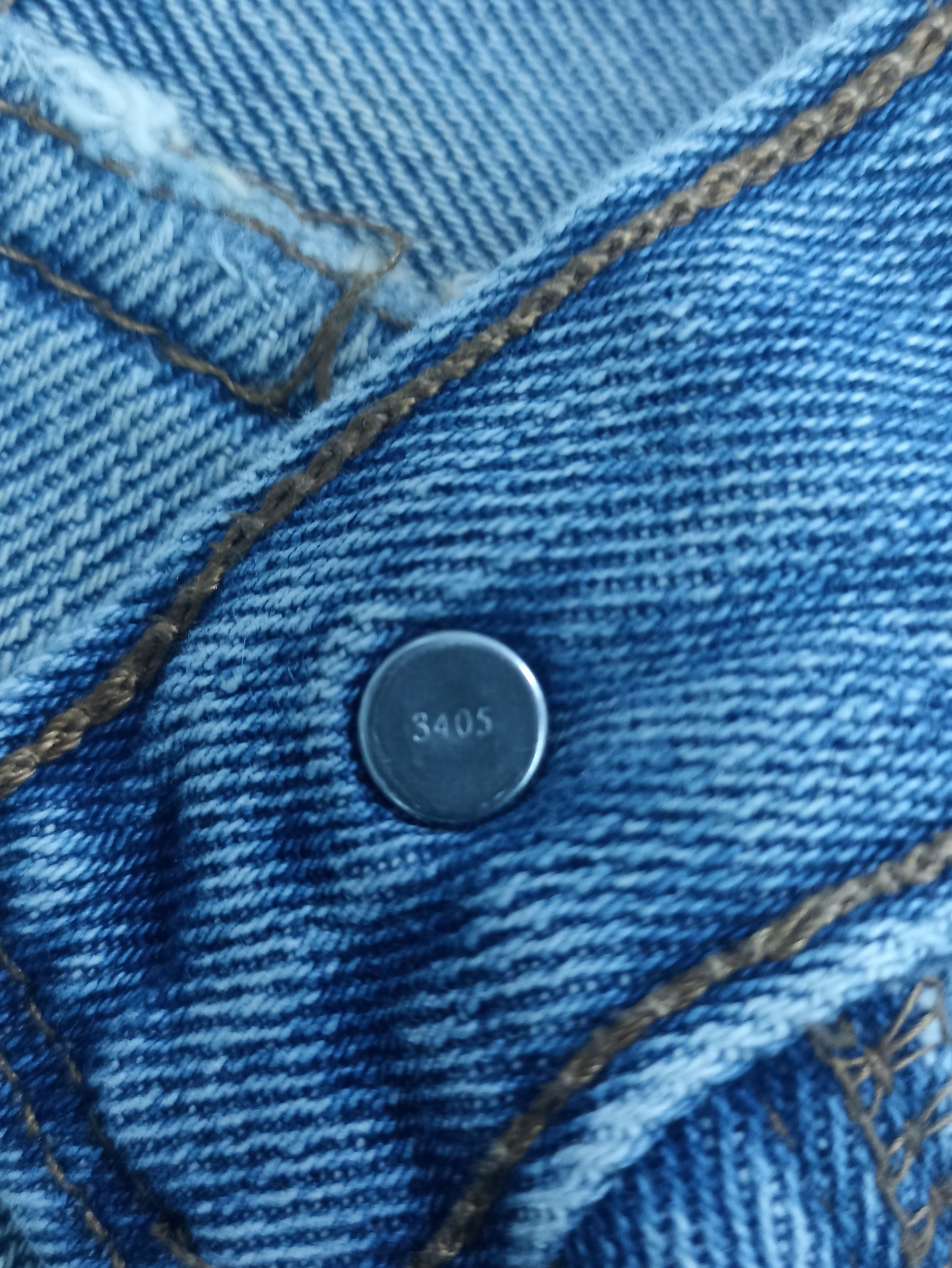 Jean × Levi's × Vintage VINTAGE LEVIS 505 DISTRESSED BLUE WASH JEANS -J354 Size US 36 / EU 52 - 4 Thumbnail