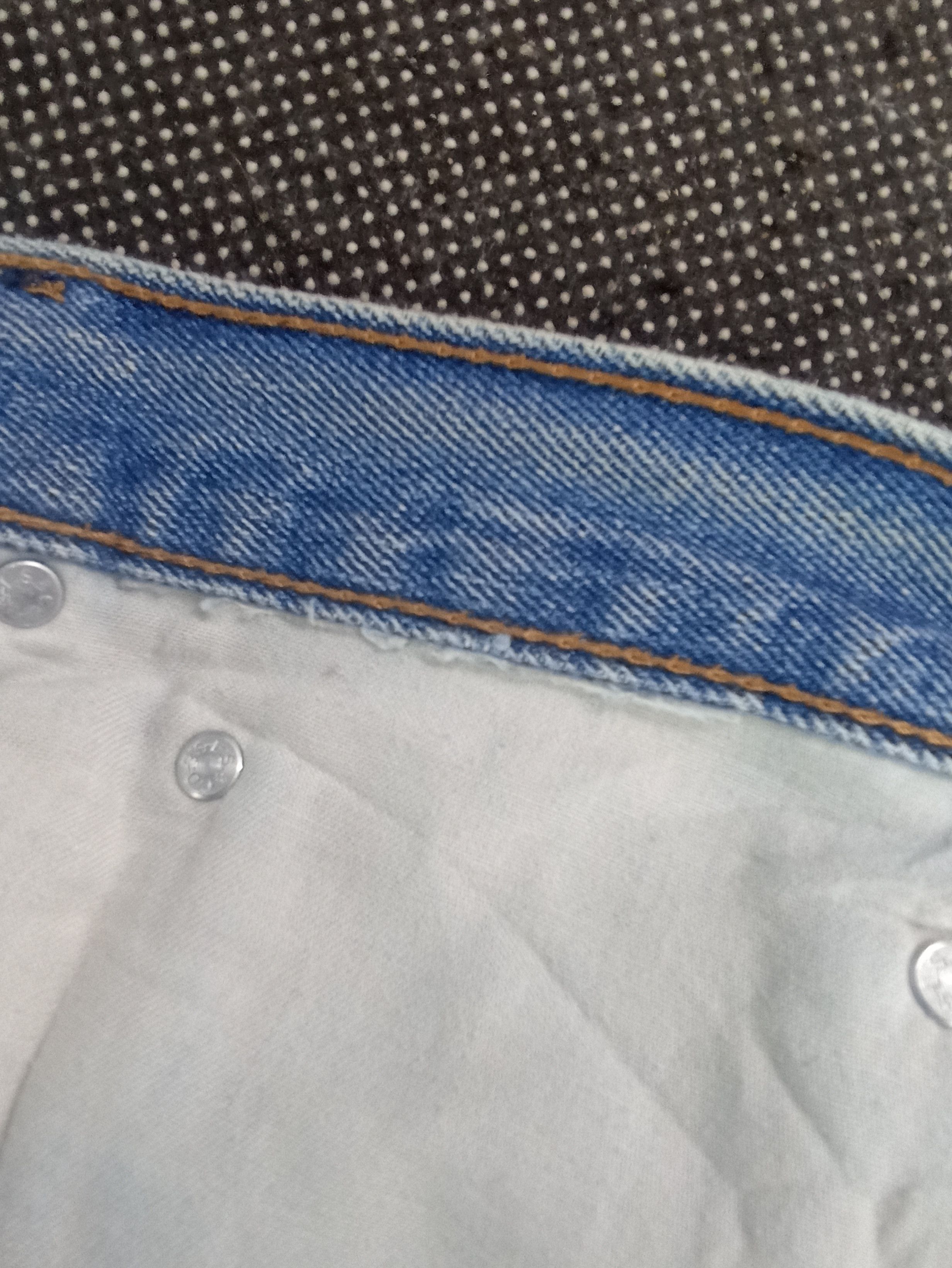 Jean × Levi's × Vintage VINTAGE LEVIS 505 DISTRESSED BLUE WASH JEANS -J354 Size US 36 / EU 52 - 5 Thumbnail