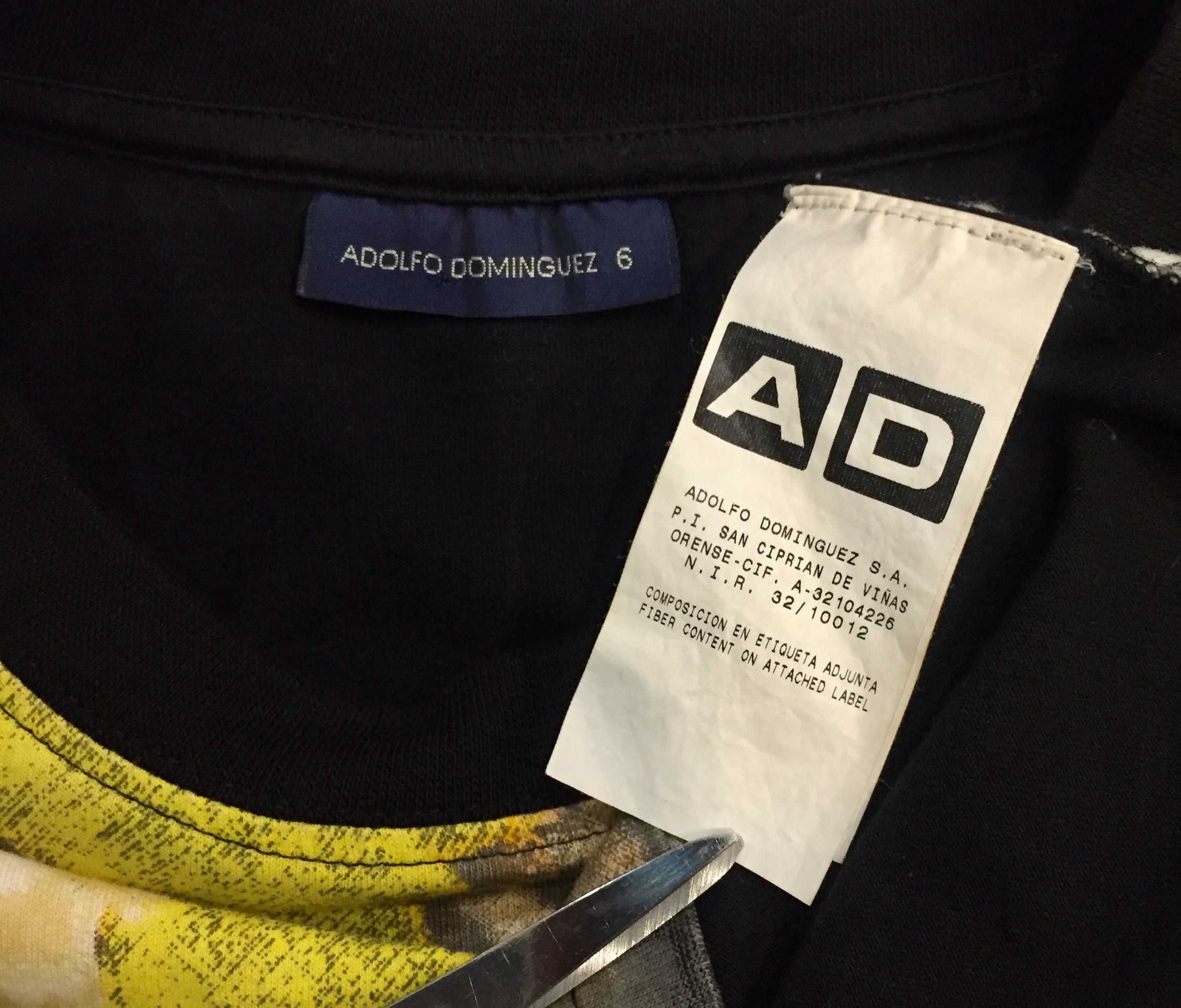 Adolfo Dominguez ADOLFO DOMINGUEZ GRAPHIC DESIGNER BRAND TSHIRT Size US L / EU 52-54 / 3 - 4 Thumbnail