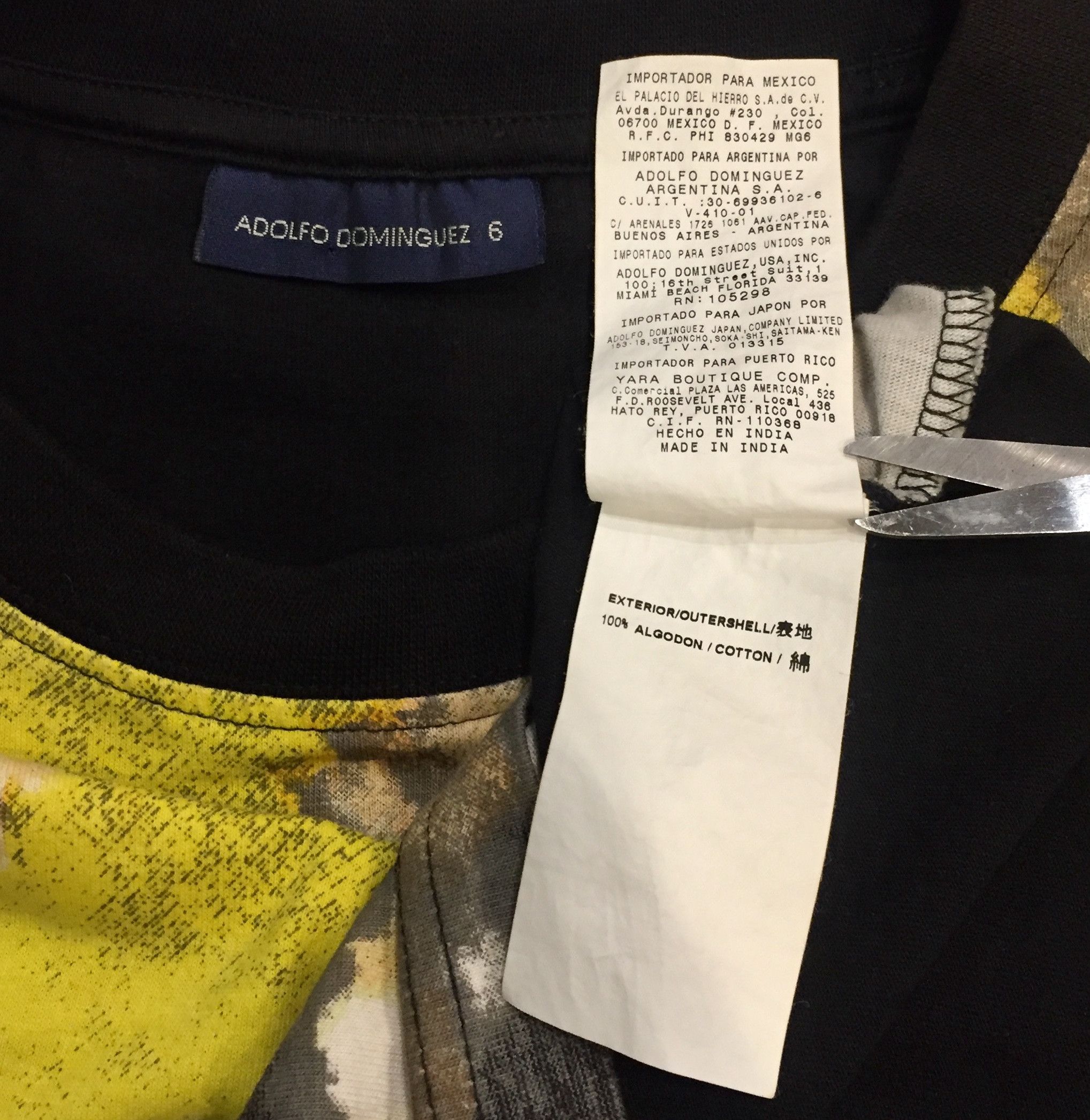Adolfo Dominguez ADOLFO DOMINGUEZ GRAPHIC DESIGNER BRAND TSHIRT Size US L / EU 52-54 / 3 - 5 Thumbnail