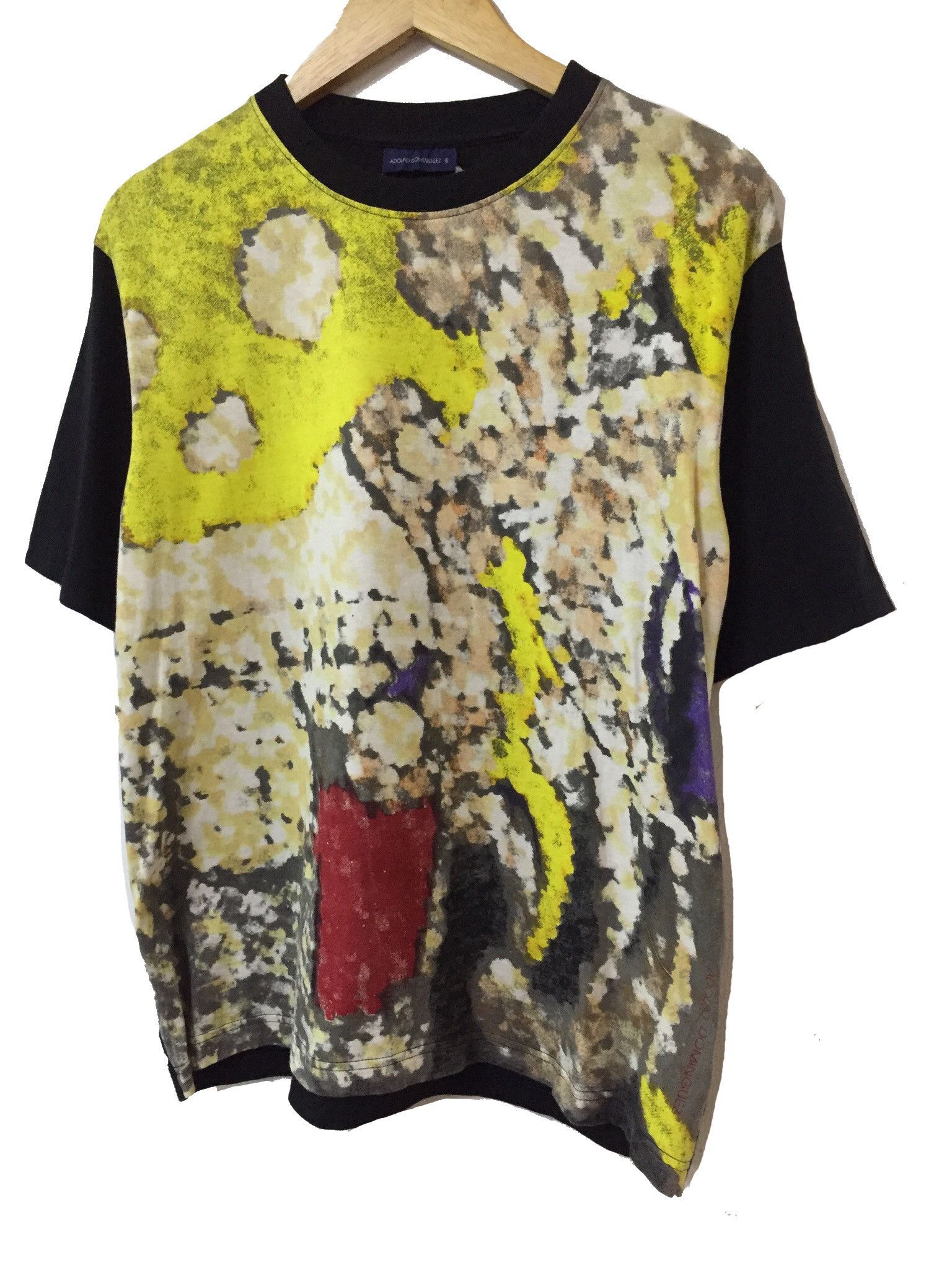 Adolfo Dominguez ADOLFO DOMINGUEZ GRAPHIC DESIGNER BRAND TSHIRT Size US L / EU 52-54 / 3 - 6 Thumbnail