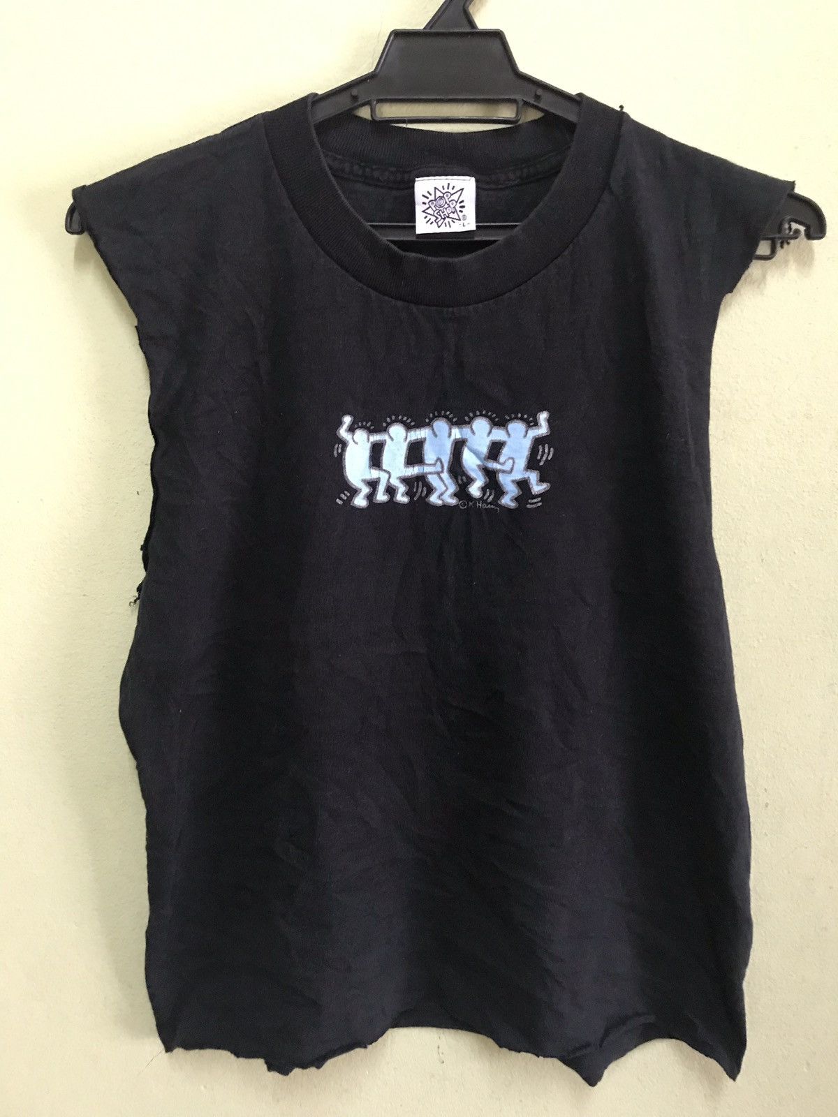 Keith Haring × Vintage Keith Haring By Pop Shop Size US L / EU 52-54 / 3 - 1 Thumbnail