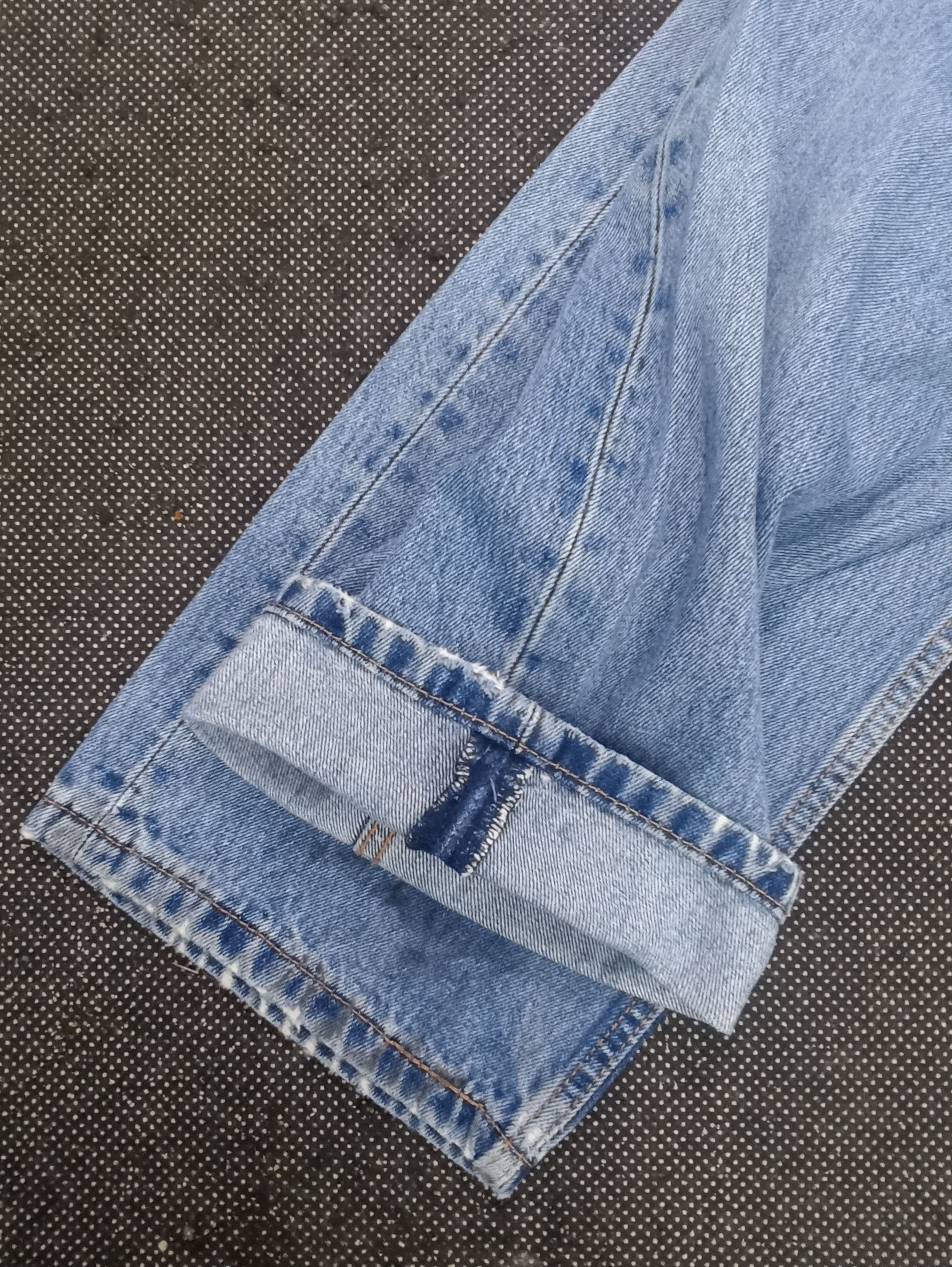 Jean × Levi's × Vintage VINTAGE LEVIS 505 DISTRESSED BLUE WASH JEANS -J357 Size US 34 / EU 50 - 6 Thumbnail