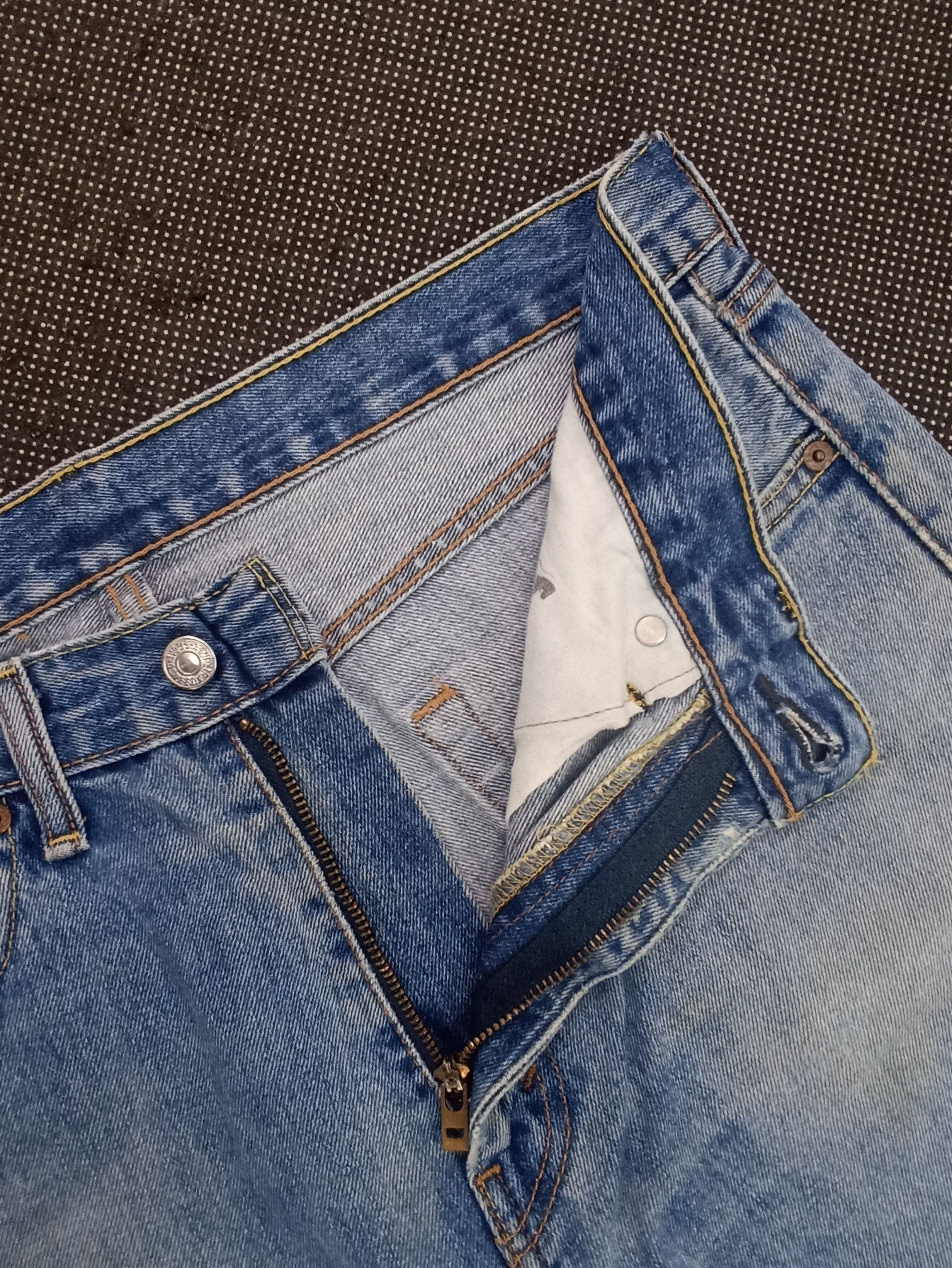 Jean × Levi's × Vintage VINTAGE LEVIS 505 DISTRESSED BLUE WASH JEANS -J357 Size US 34 / EU 50 - 3 Thumbnail