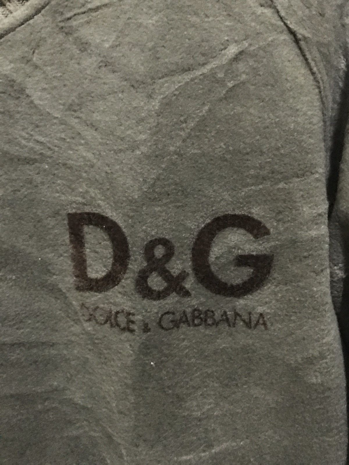 Dolce & Gabbana D&G Sweatshirt fleece v-neck pocket Size US L / EU 52-54 / 3 - 5 Thumbnail