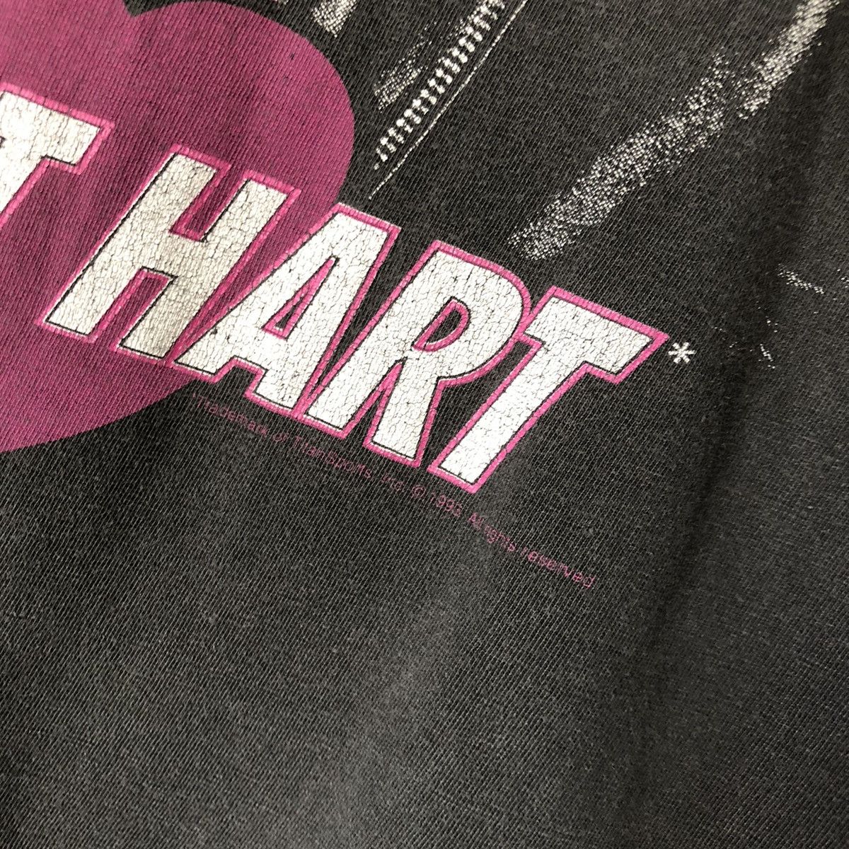 WWE Hitman Bret Hart 1993 vintage tee t shirt Size US M / EU 48-50 / 2 - 4 Thumbnail